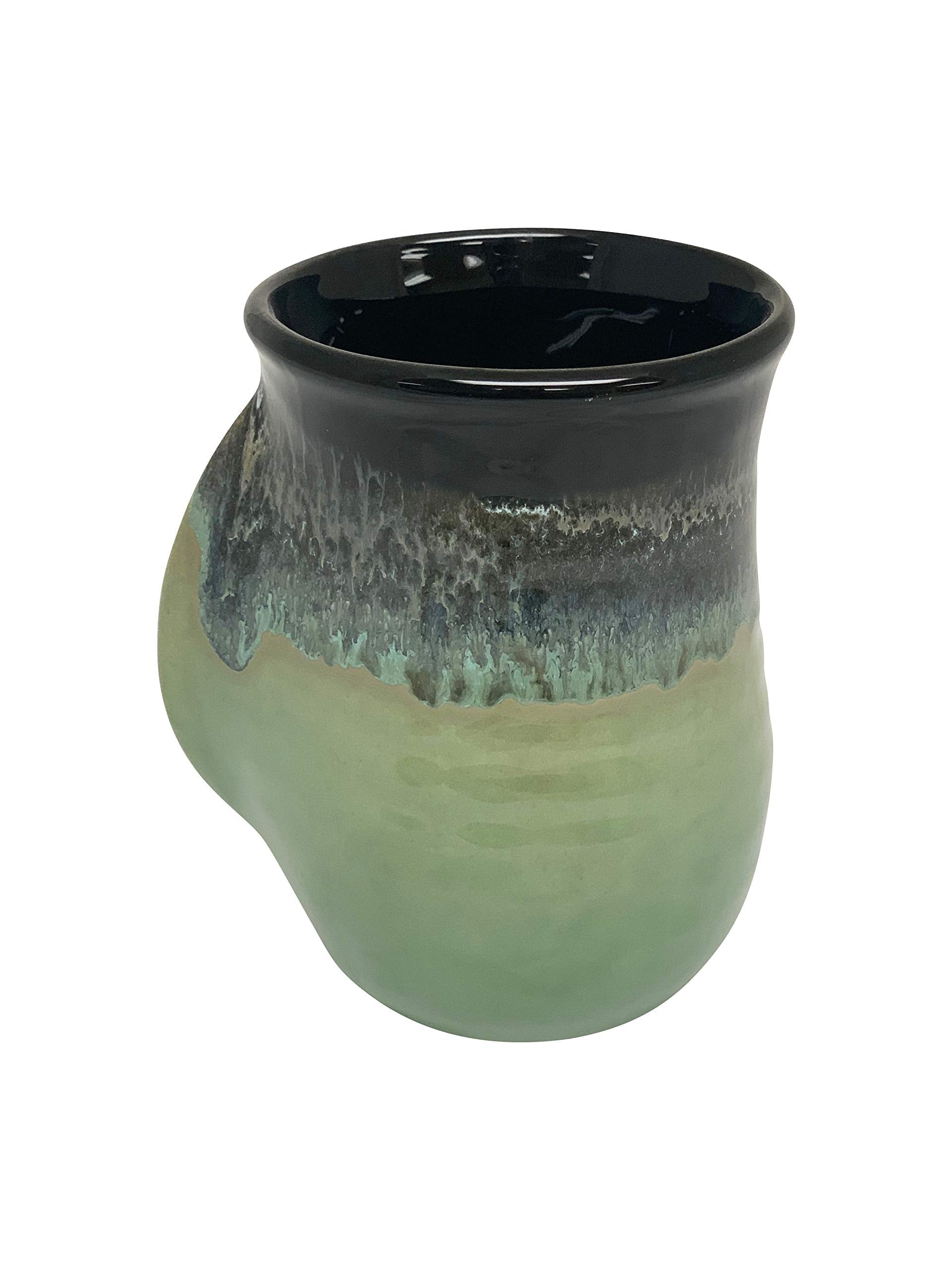 Clay in Motion Handwarmer Mug - Right Hand (Midnight Prairie)