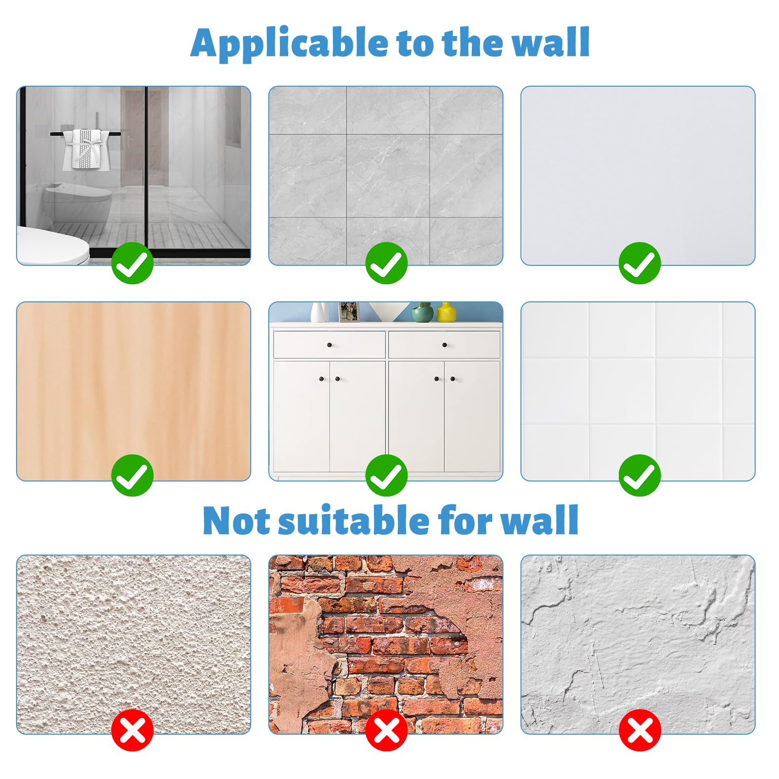 Chris.W 4 Pack Clear Adhesive Suction Sticker for No Drilling Bathroom Shower Shelf Accessories  Super Strong Adhesive Wall Sticker for Shower Caddy and More