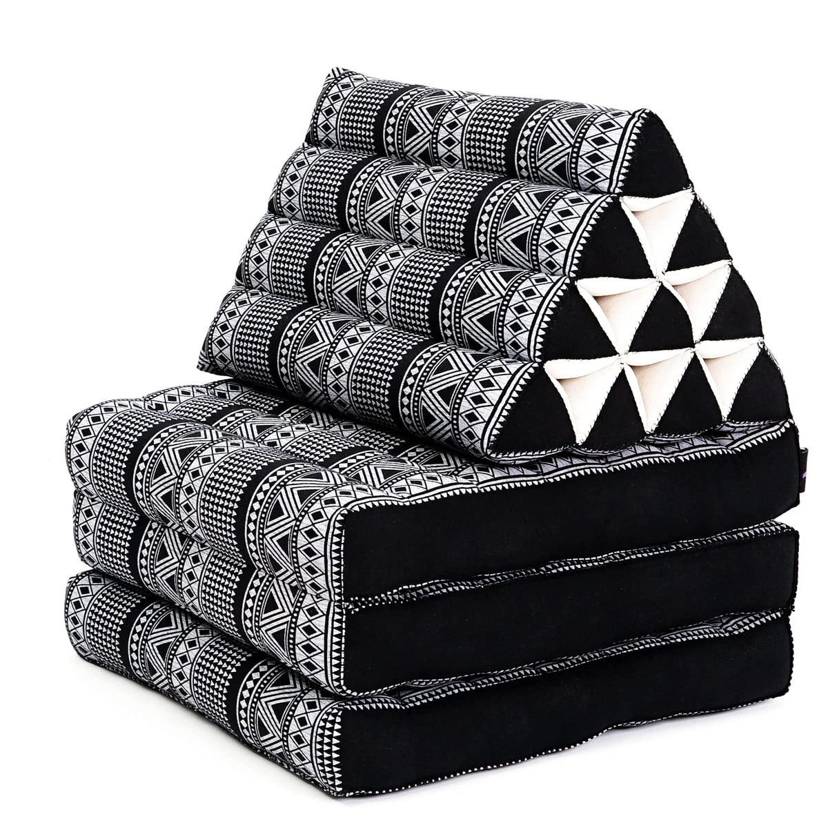 Leewadee - Comfortable Japanese Floor Mattress - Thai Floor Bed With Triangle Cushion - Futon Mattress - Thai Massage Mat, 67 X