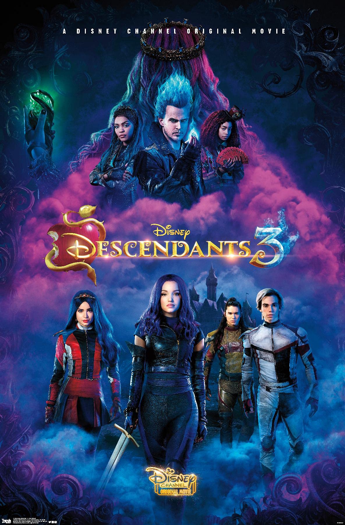 Trends International Disney Descendants 3 - One Sheet Wall Poster, 22.375'' X 34'', Unframed Version
