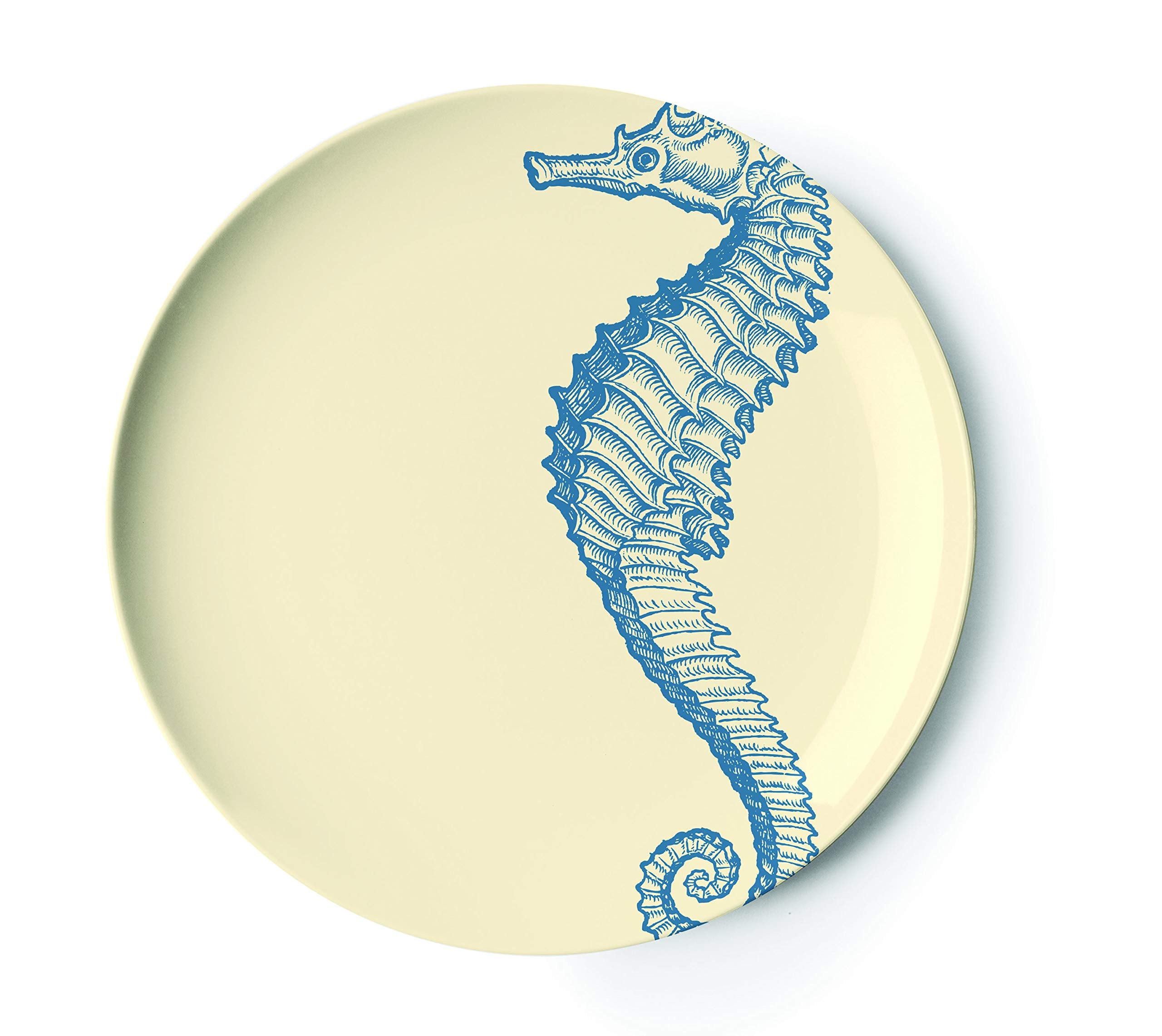 Thomas Paul Melamine Sealife Side S/4 Salad Plate, Multi