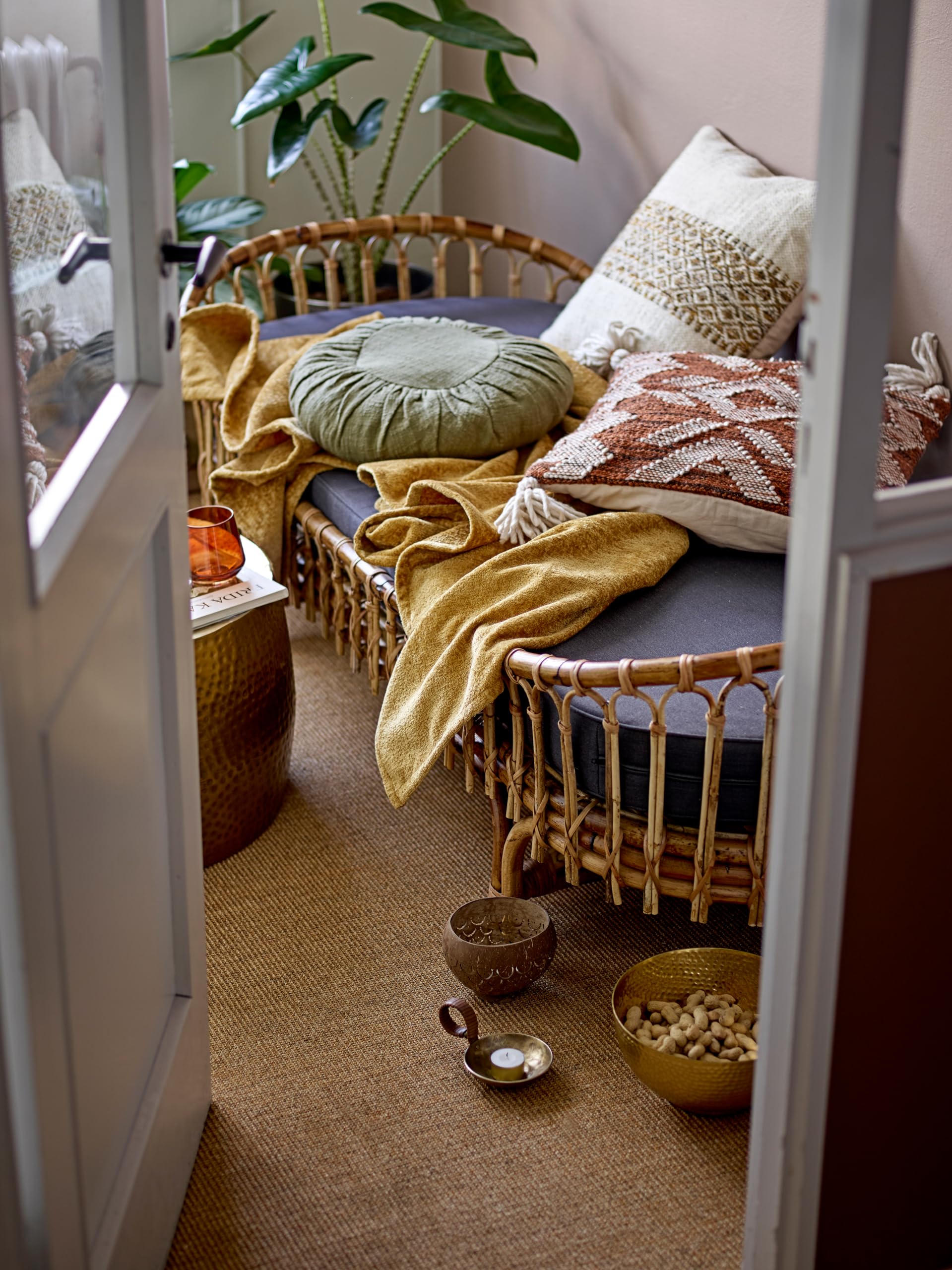 Bloomingville Gold Hammered Metal (Set Of 2) Bowl