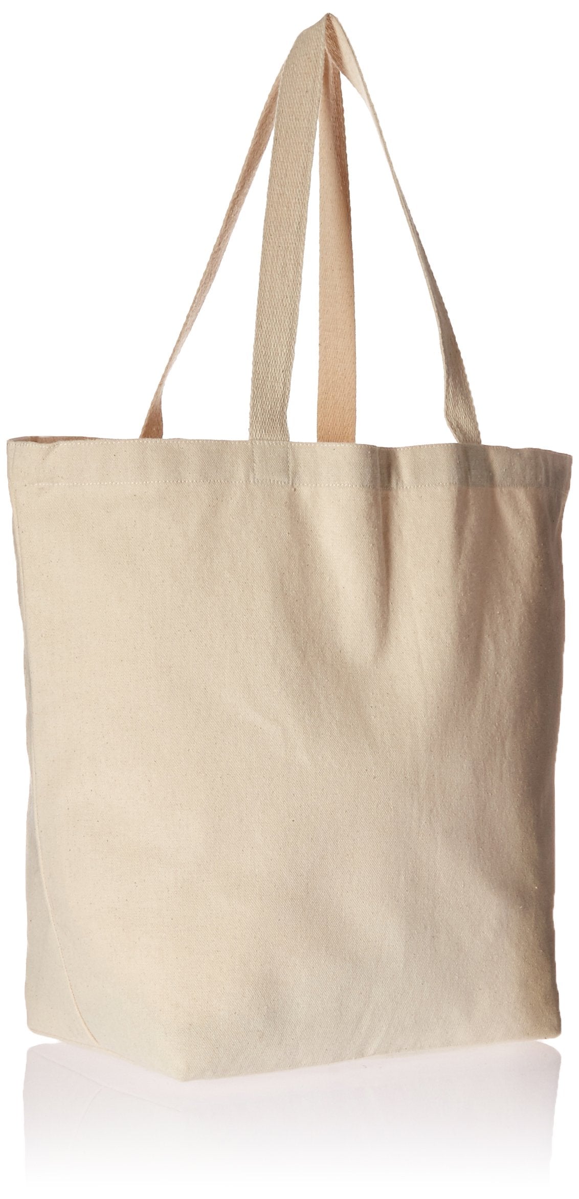 Eco-Bags Products Recycled Cotton Tote, Natural