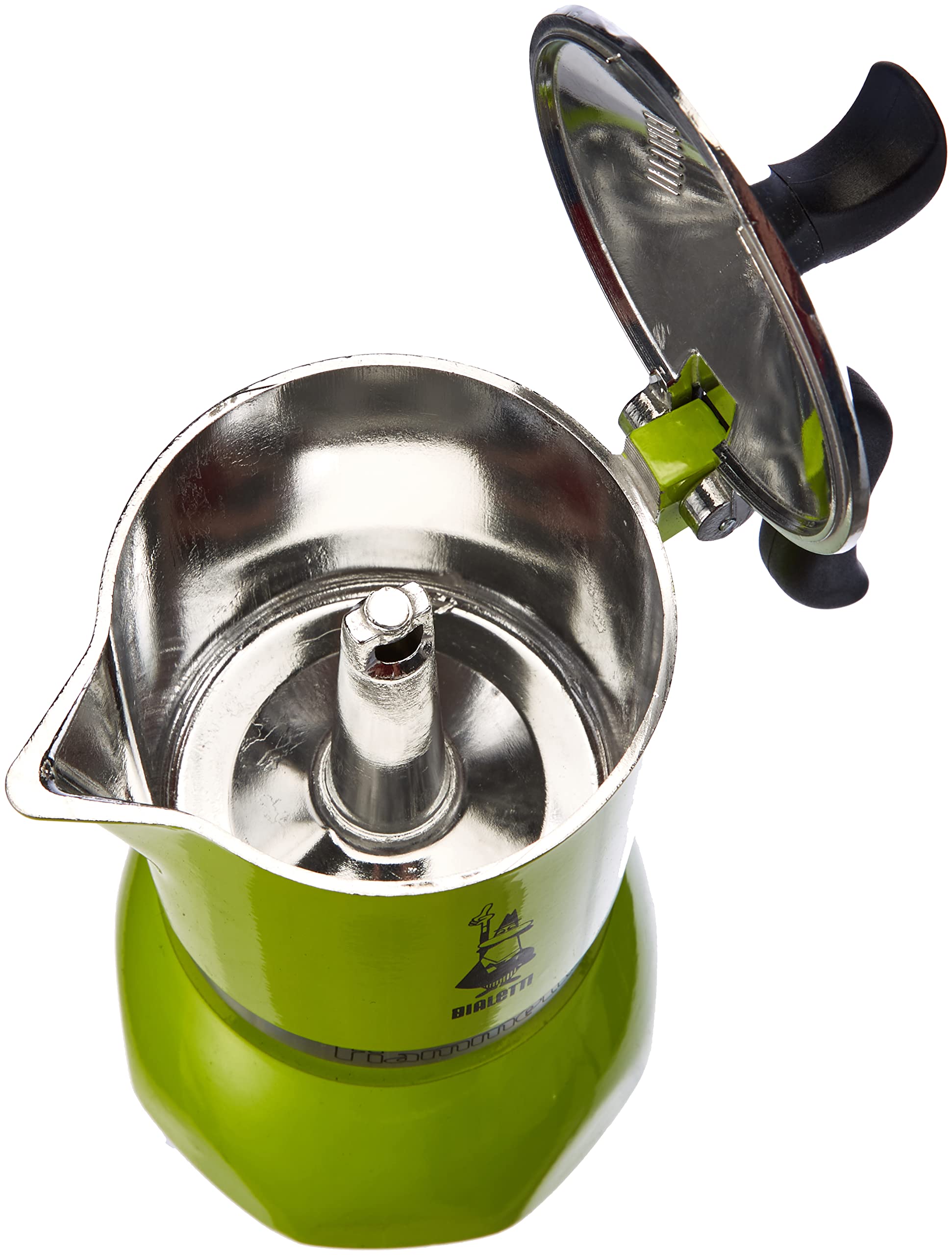 Bialetti cD cafetiAre Fiammetta 3tz Lime  Aluminium