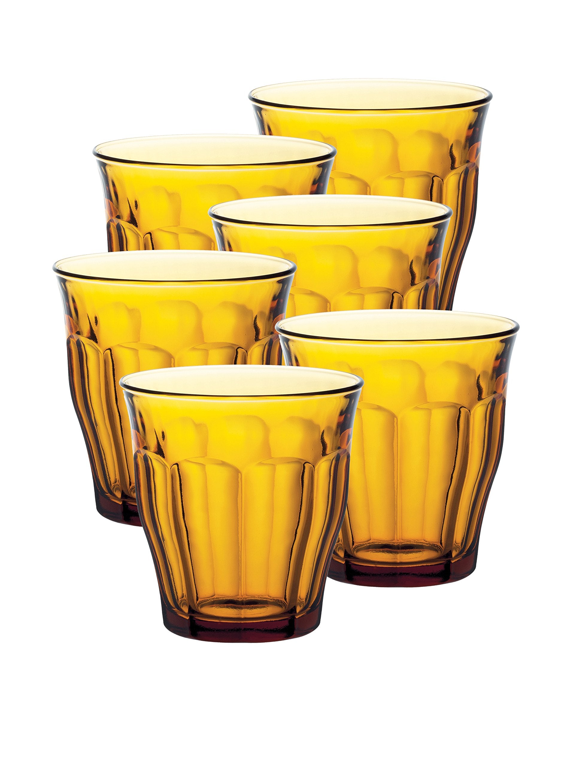 Duralex Picardie Drinking Glasses, 6 Count (Pack Of 1), Clear
