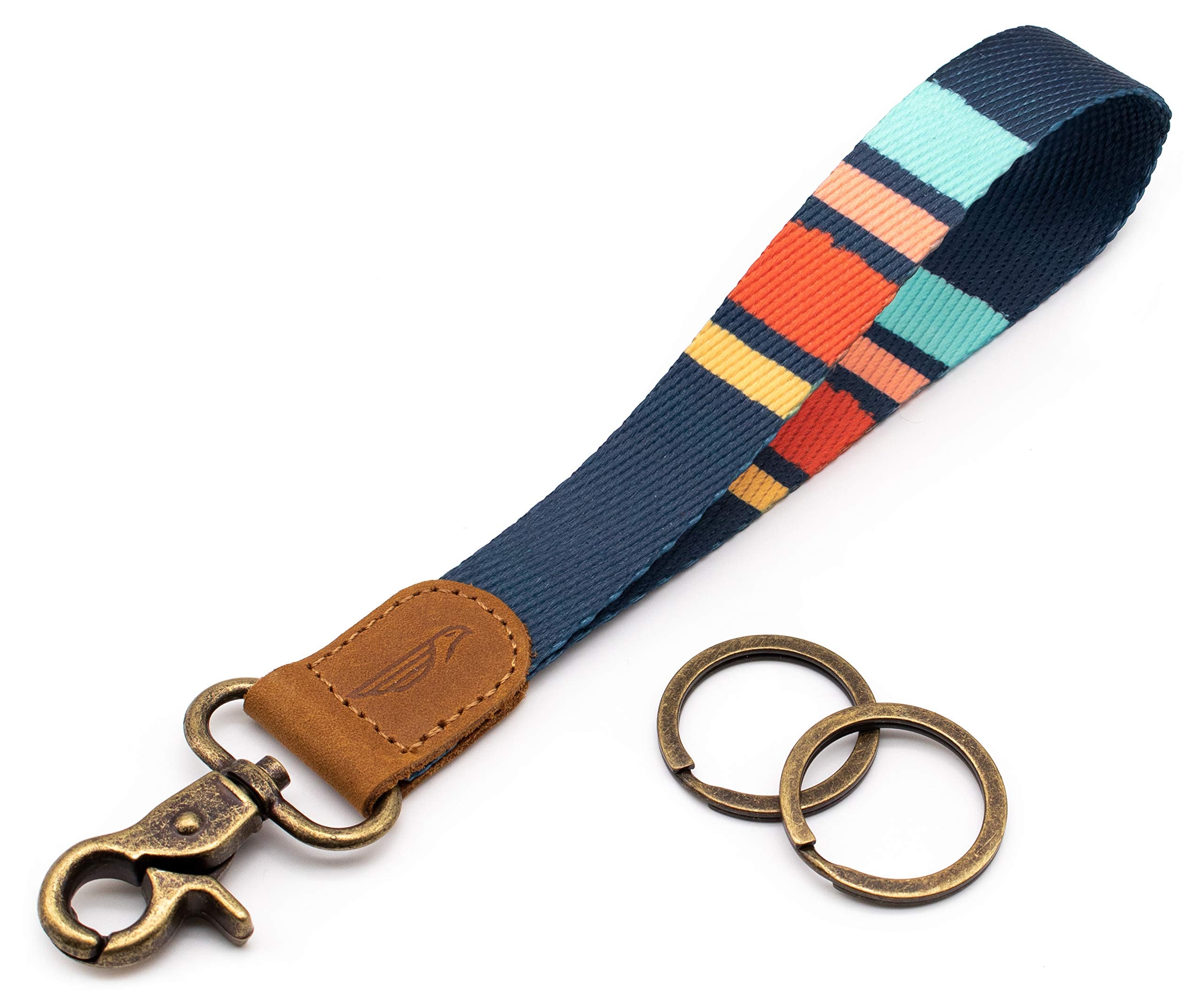 Pockt Lanyard For Keys Wristlet Strap Key Chain Holder For Men And Women - Cool Hand Wrist Lanyards For Keys And Wallets  Cali