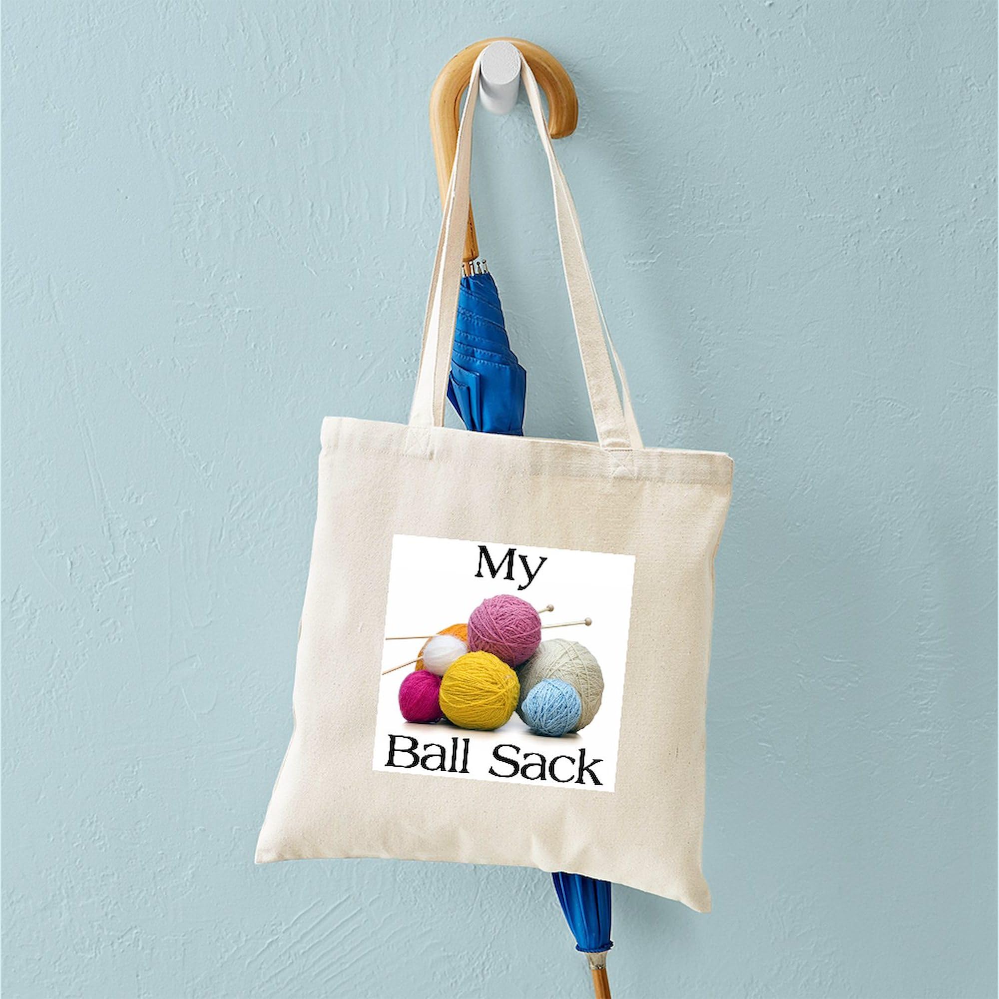 Cafepress Knitting Gifts Tote Bag Natural Canvas Tote Bag, Reusable Shopping Bag