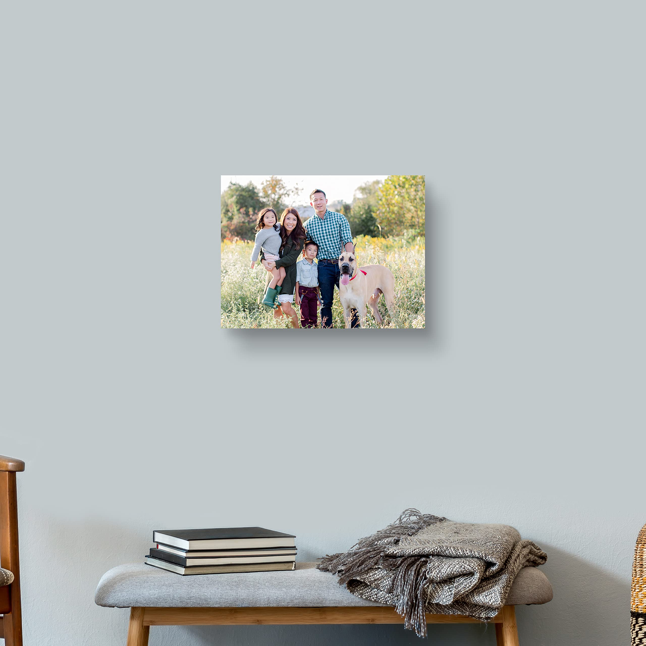 Let'S Make Memories Custom Photo Canvas - Personalized Home D  Cor - Landscape - Premium Quality Wall Art - 12X9