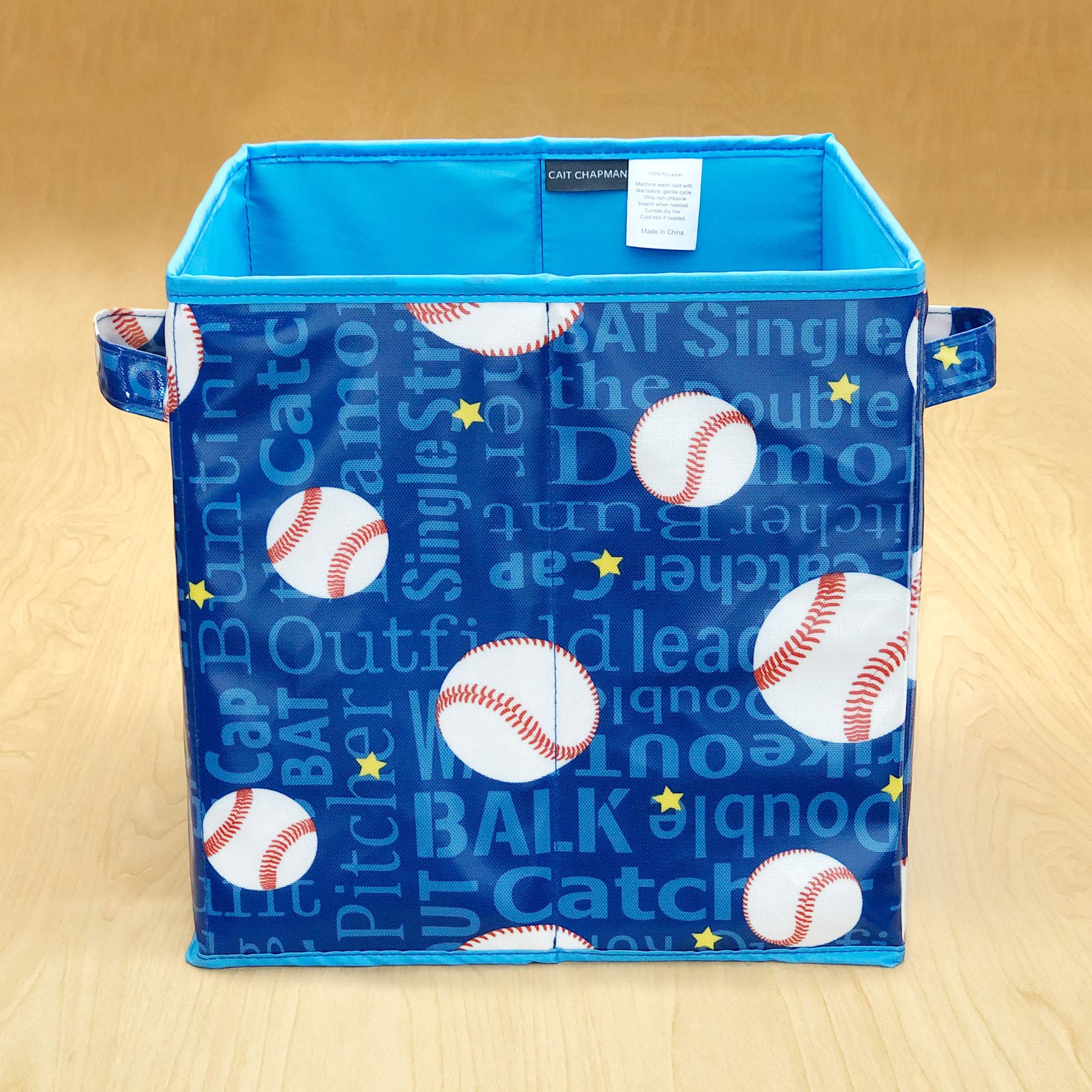 Passion For Baseball Collection 11''X11''X11'' Storage Cube