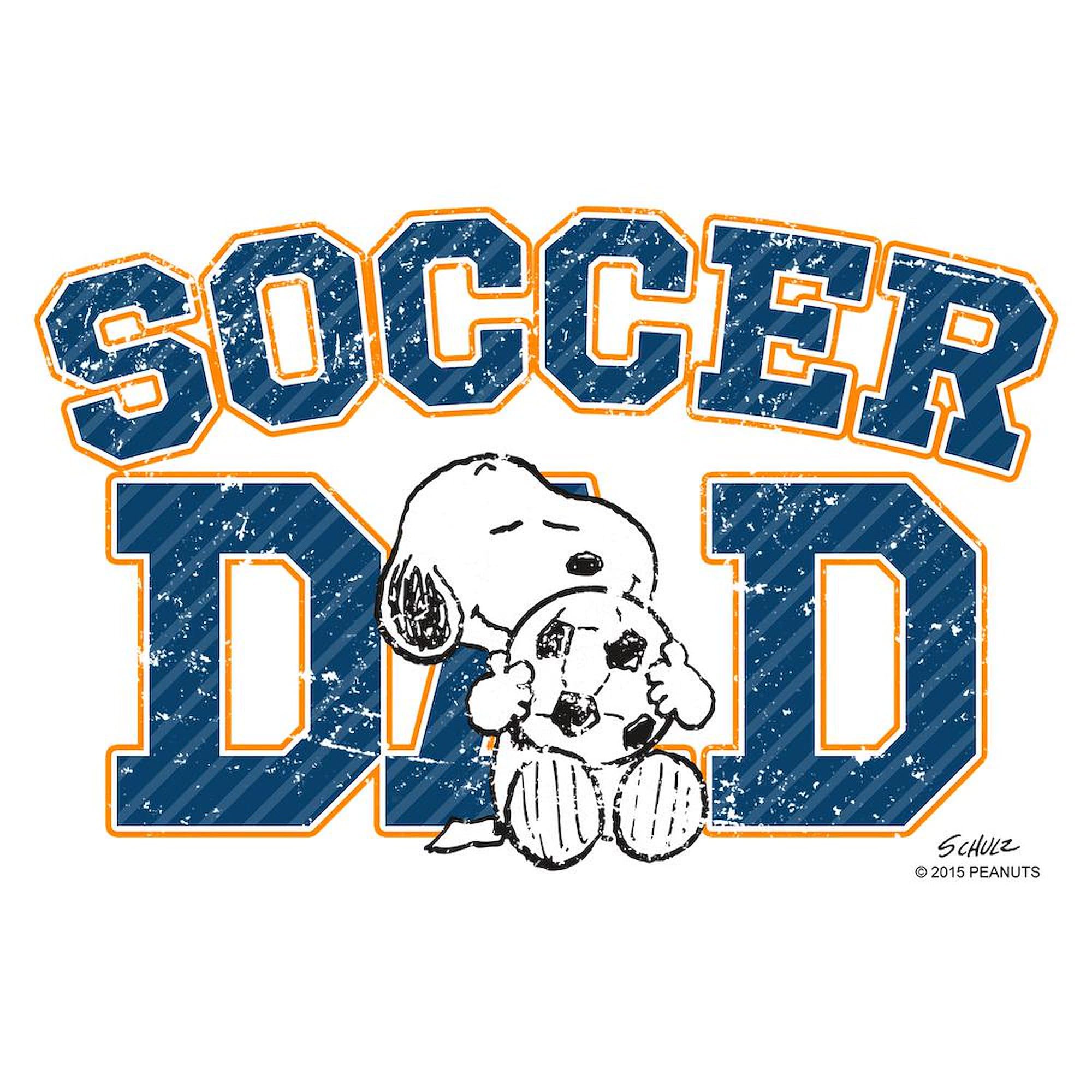 CafePress Snoopy Soccer Dad Mug 11 oz (325 ml) Ceramic Coffee Mug