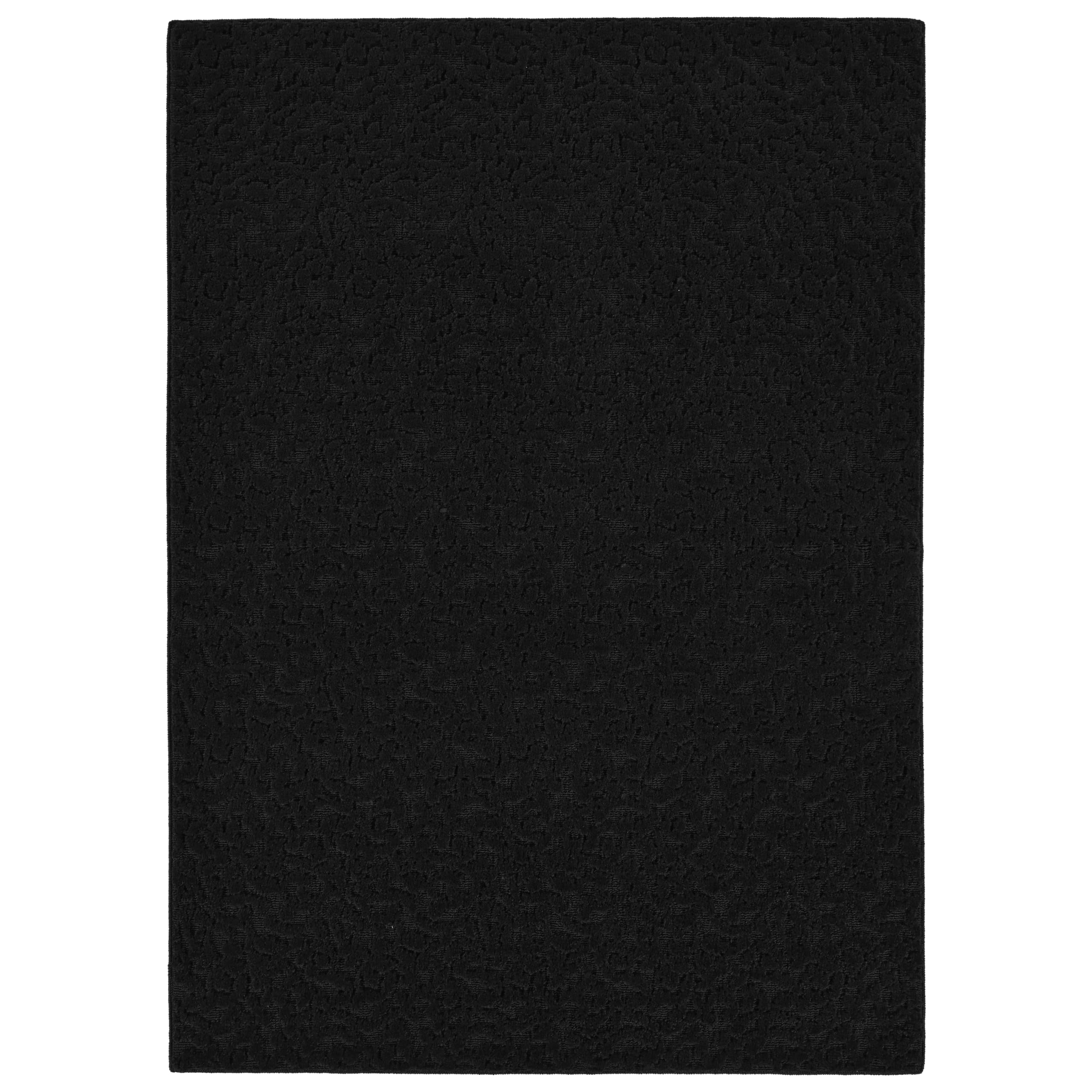Garland Rug Ivy Area Rug, 9-Feet by 12-Feet, Black