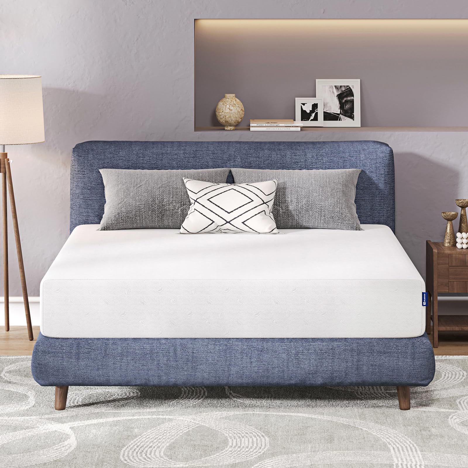 Avenco Queen Mattress, 12 Inch Queen Memory Foam Mattress in a Box for Refresh Sleep & Pressure Relief, CertiPUR-US Certified Me