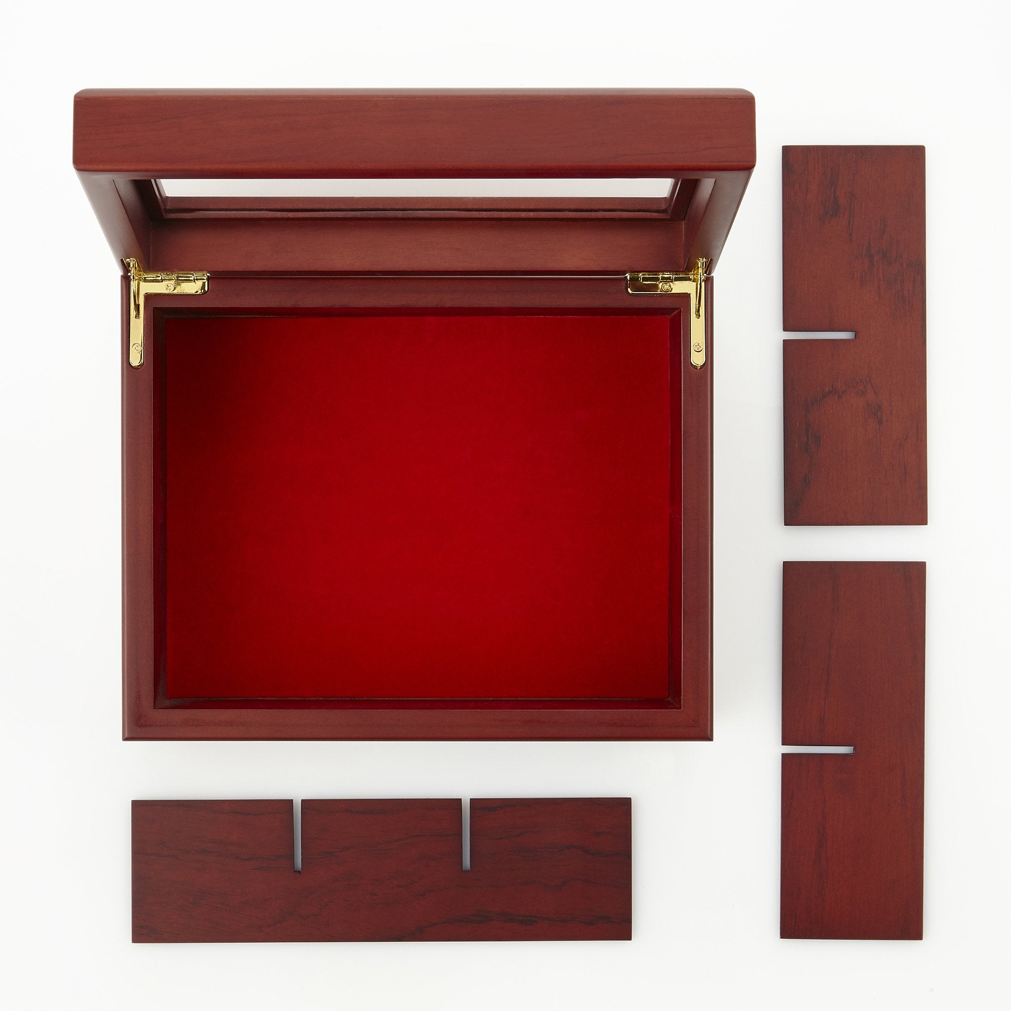 Apace Living Tea Box - Luxury Wooden Tea Storage Chest From The Premier Collection - 6 Adjustable Compartment Tea Bags Organizer