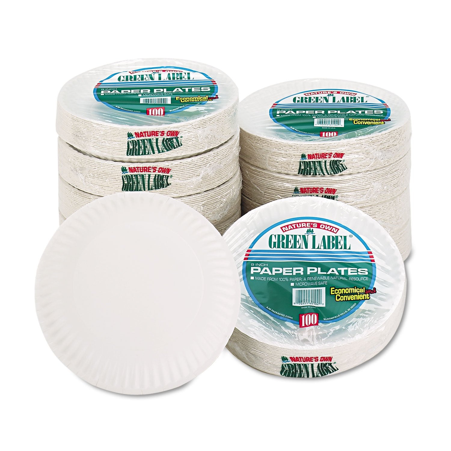 Ajmpp9Grewh - White Paper Plates