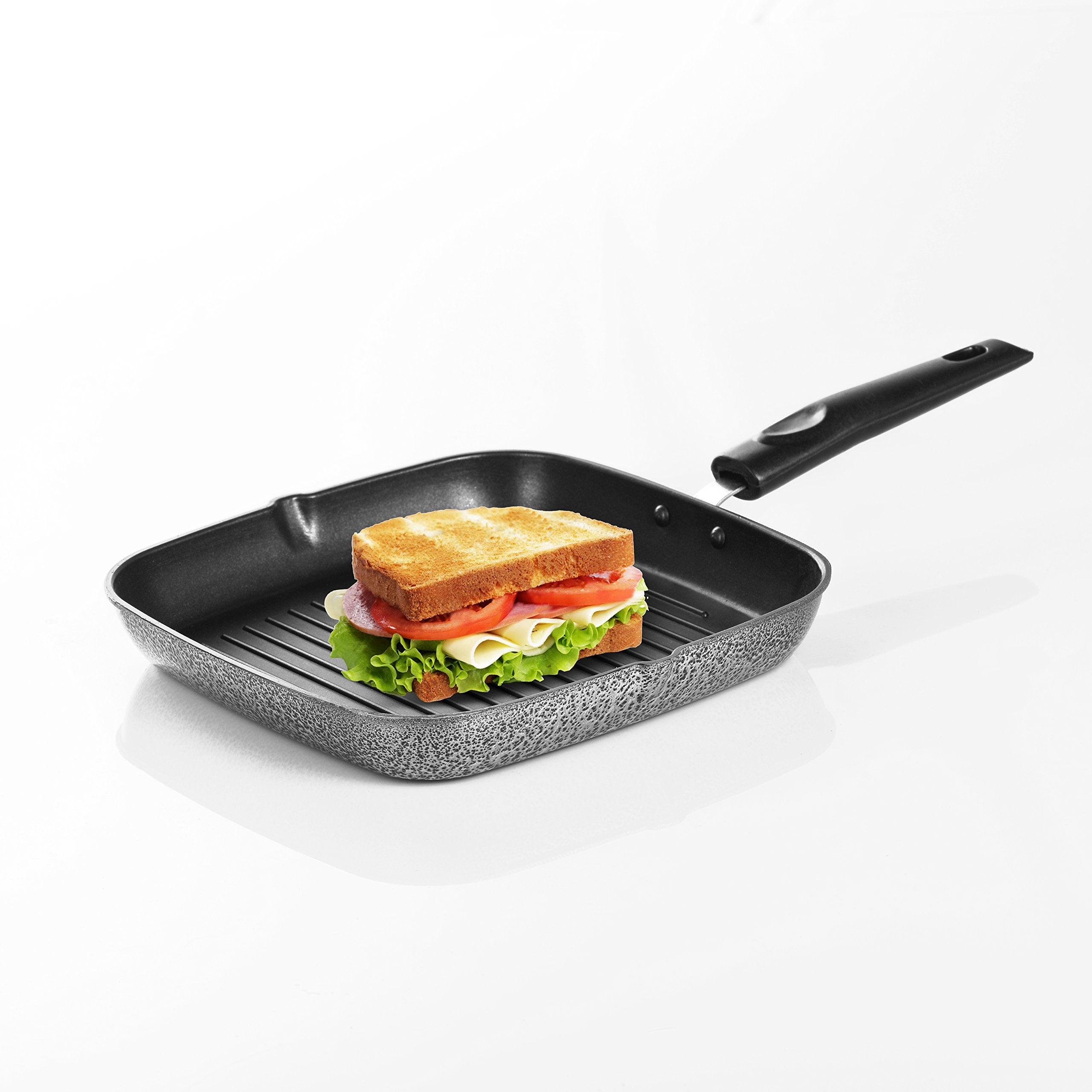 Sumeet 3.25Mm Nonstick Grill Pan 26 X 24 Cm 10 In