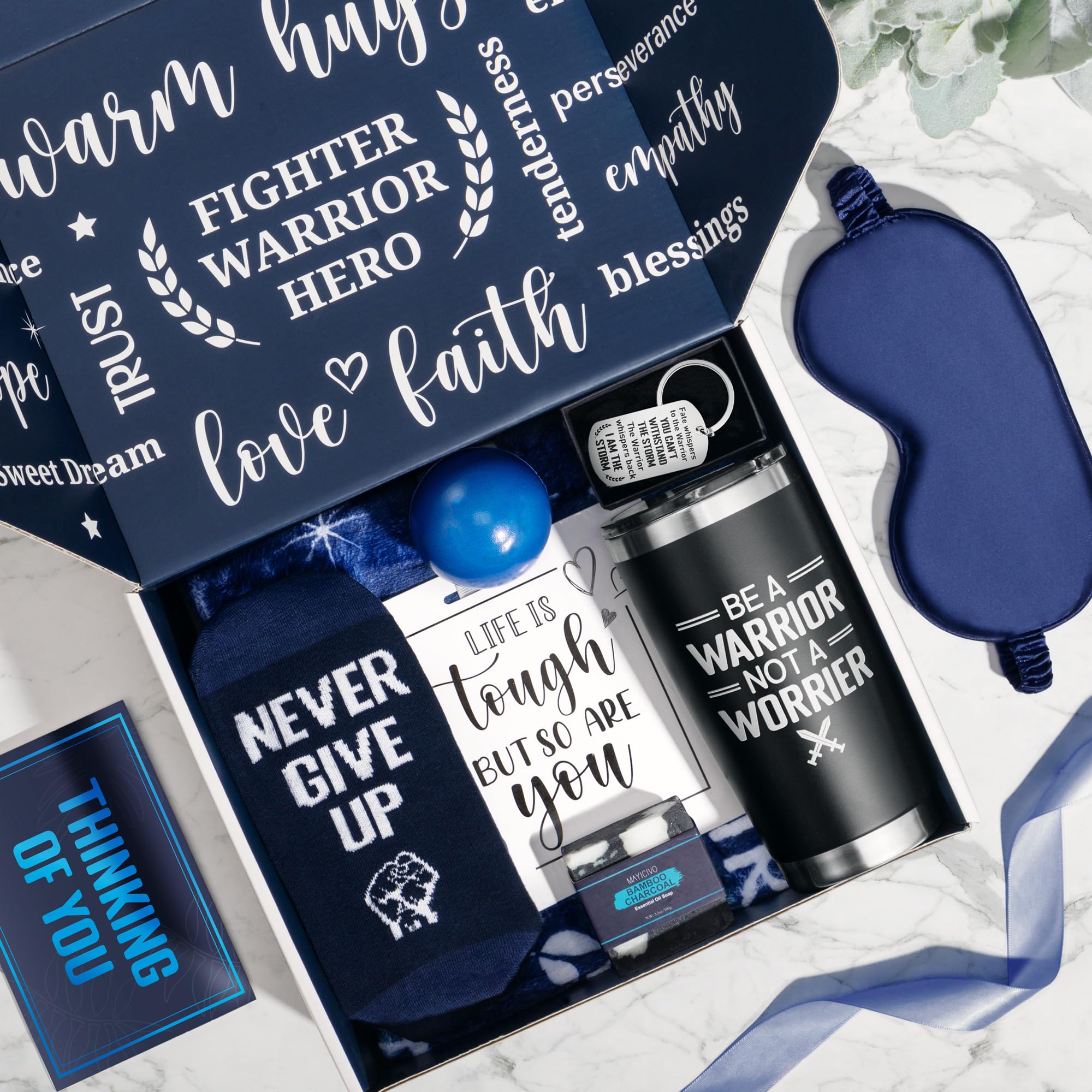 Get Well Soon Gifts For Men, After Surgery Cancer Gifts For Men Chemo Care Package Get Well Gift Basket For Sick Friends, Thinki