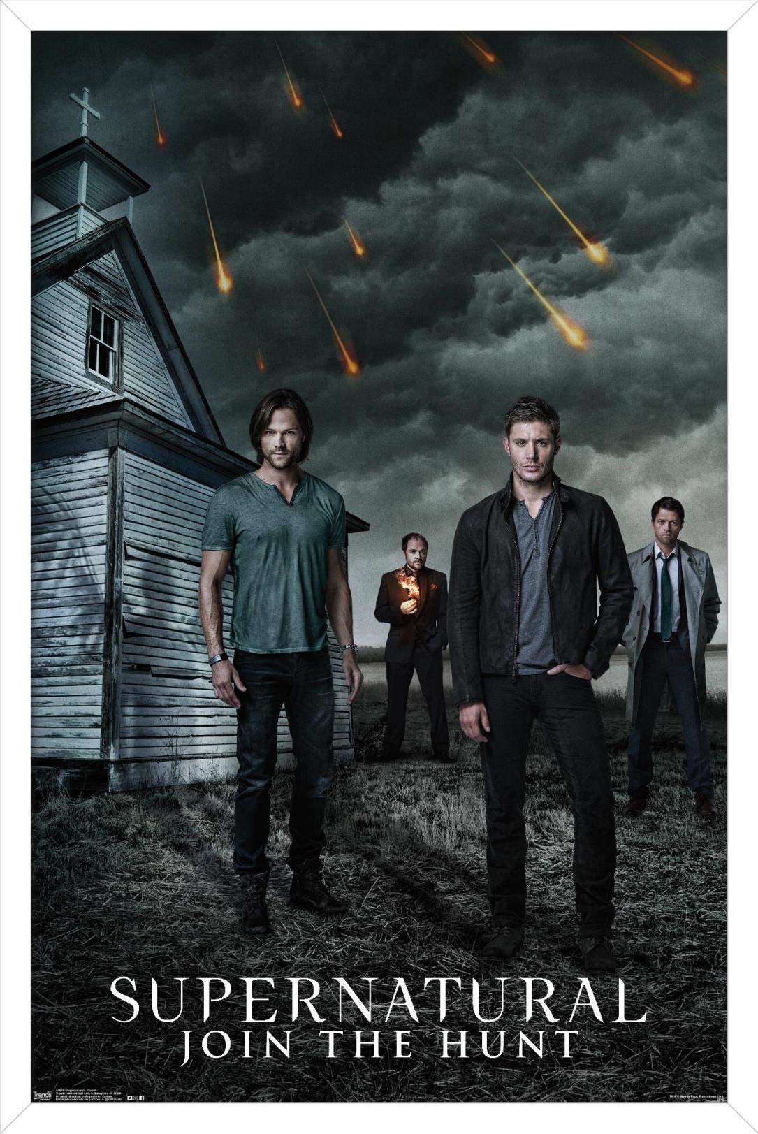 Trends International Supernatural-Church Wall Poster, 22.375'' X 34'', White Framed Version