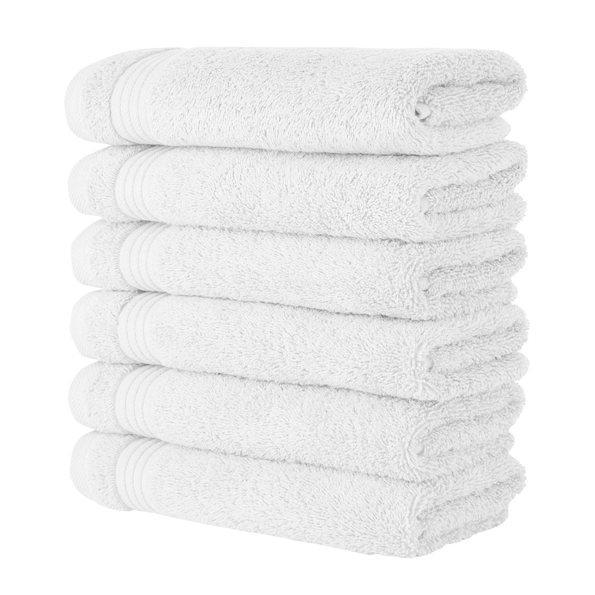 Classic Turkish Towels Ctt - Premium 6 Piece Hand Towels Set, 100% Turkish Cotton, Quick Dry & Comfy Towels For Hotel & Spa, Hig