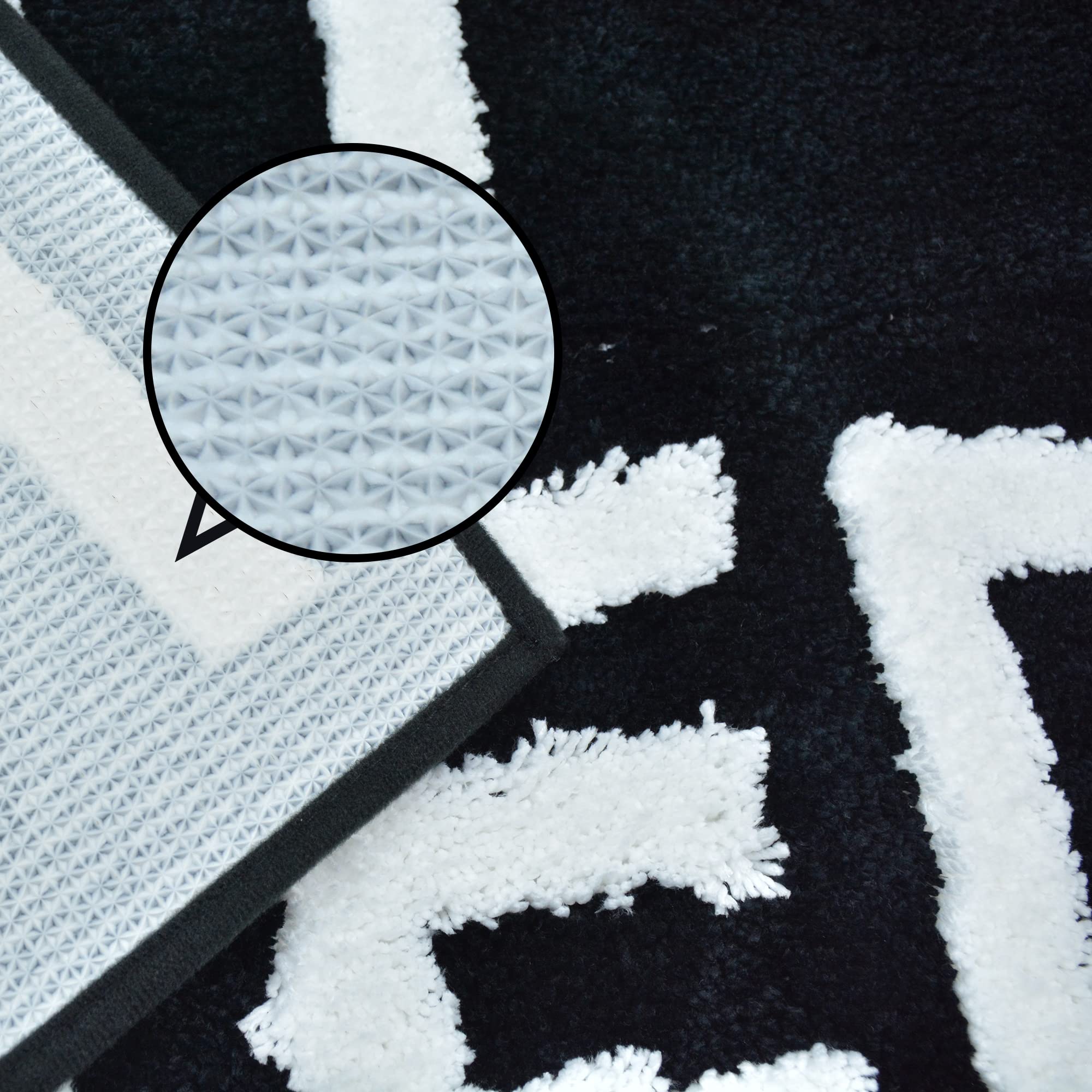 Zeeinx Get Naked Bath Mat Cute Bathroom Rugs Non Slip Microfiber Absorbent Bath Rugs Funny Bathroom Decor For Apartment Black Ba