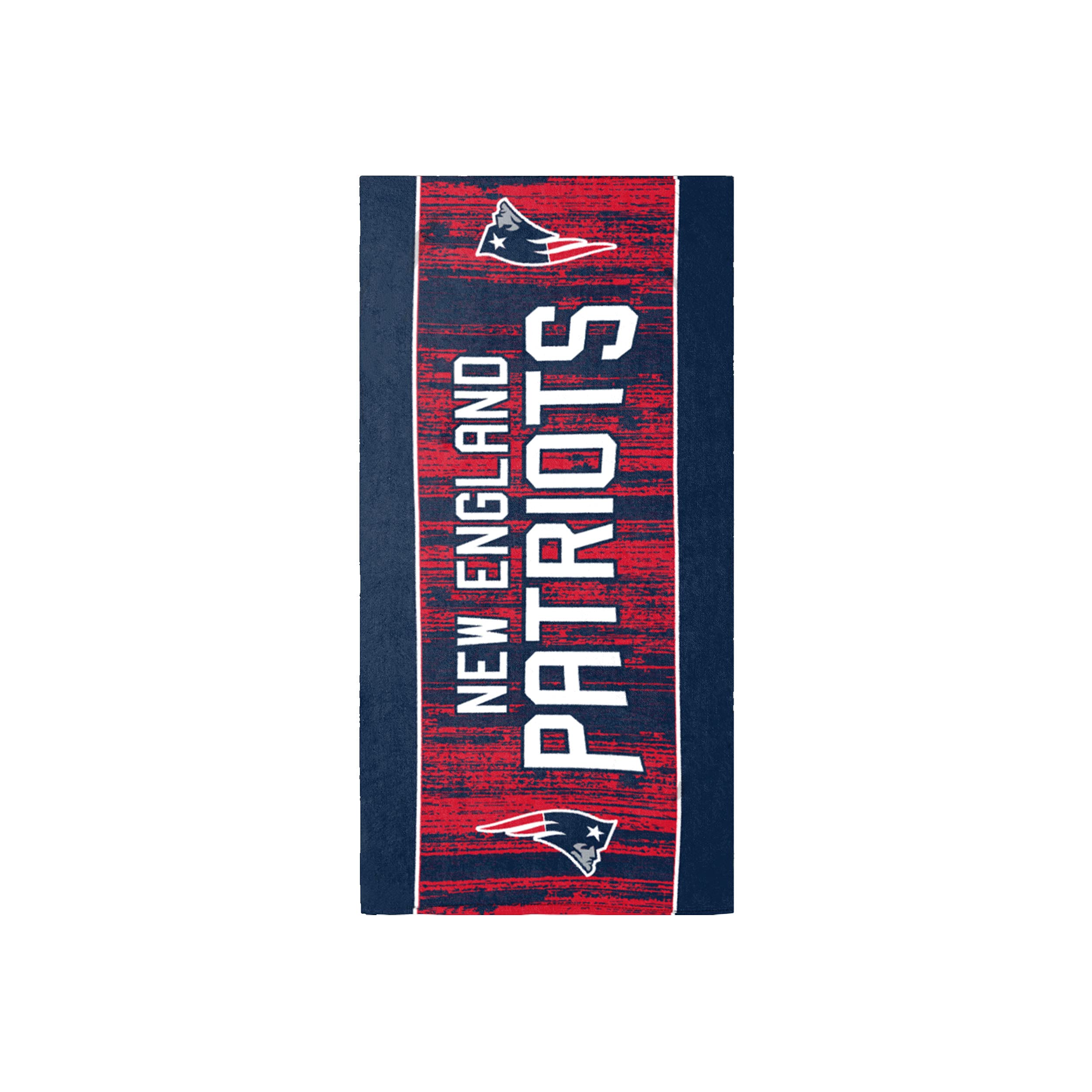 New England Patriots Nfl Big Logo Beach Towel