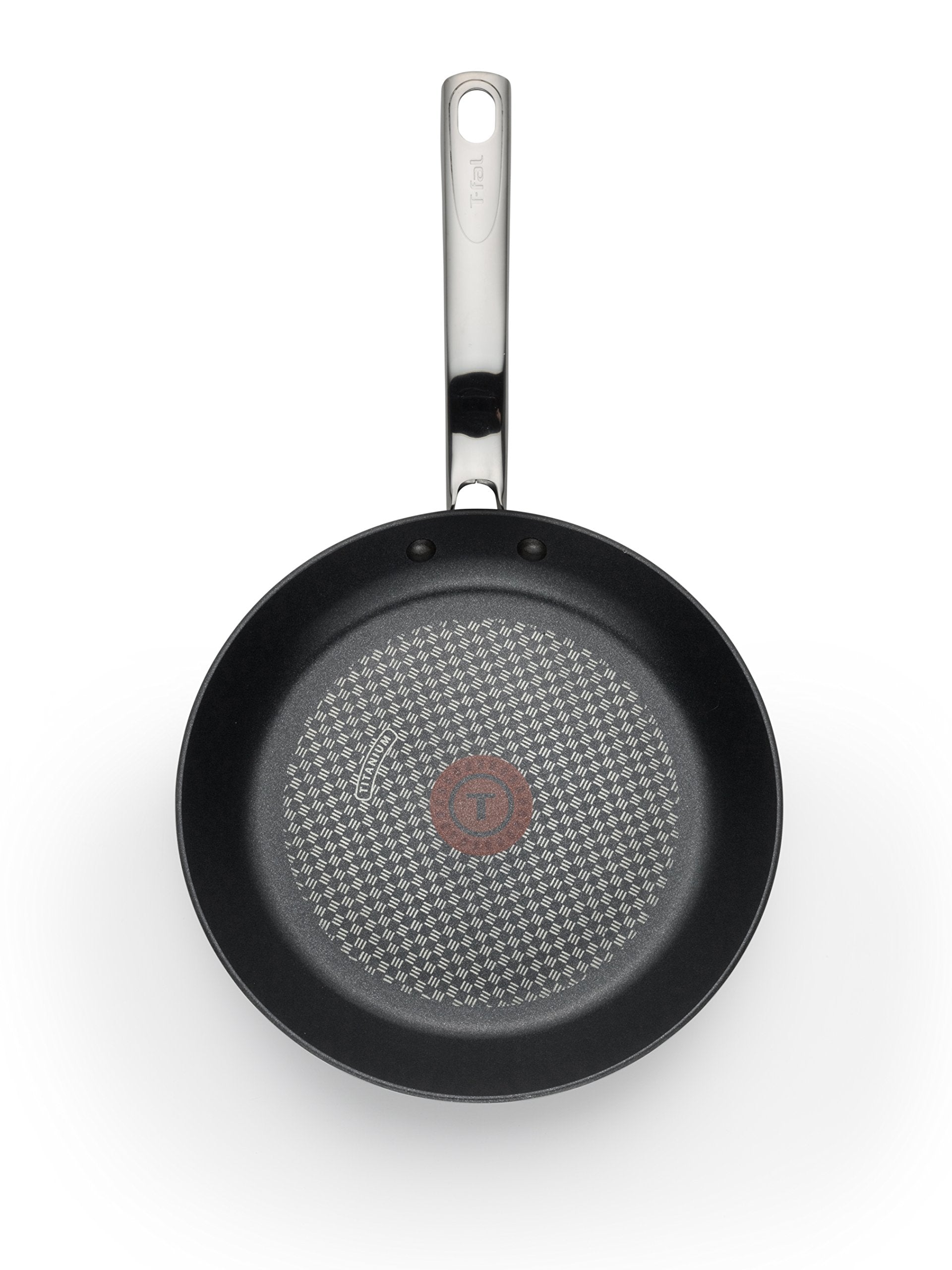 T-Fal Prograde Nonstick Fry Pan 8 Inch Induction Oven Broiler Safe 500F Cookware, Pots And Pans, Dishwasher Safe Black
