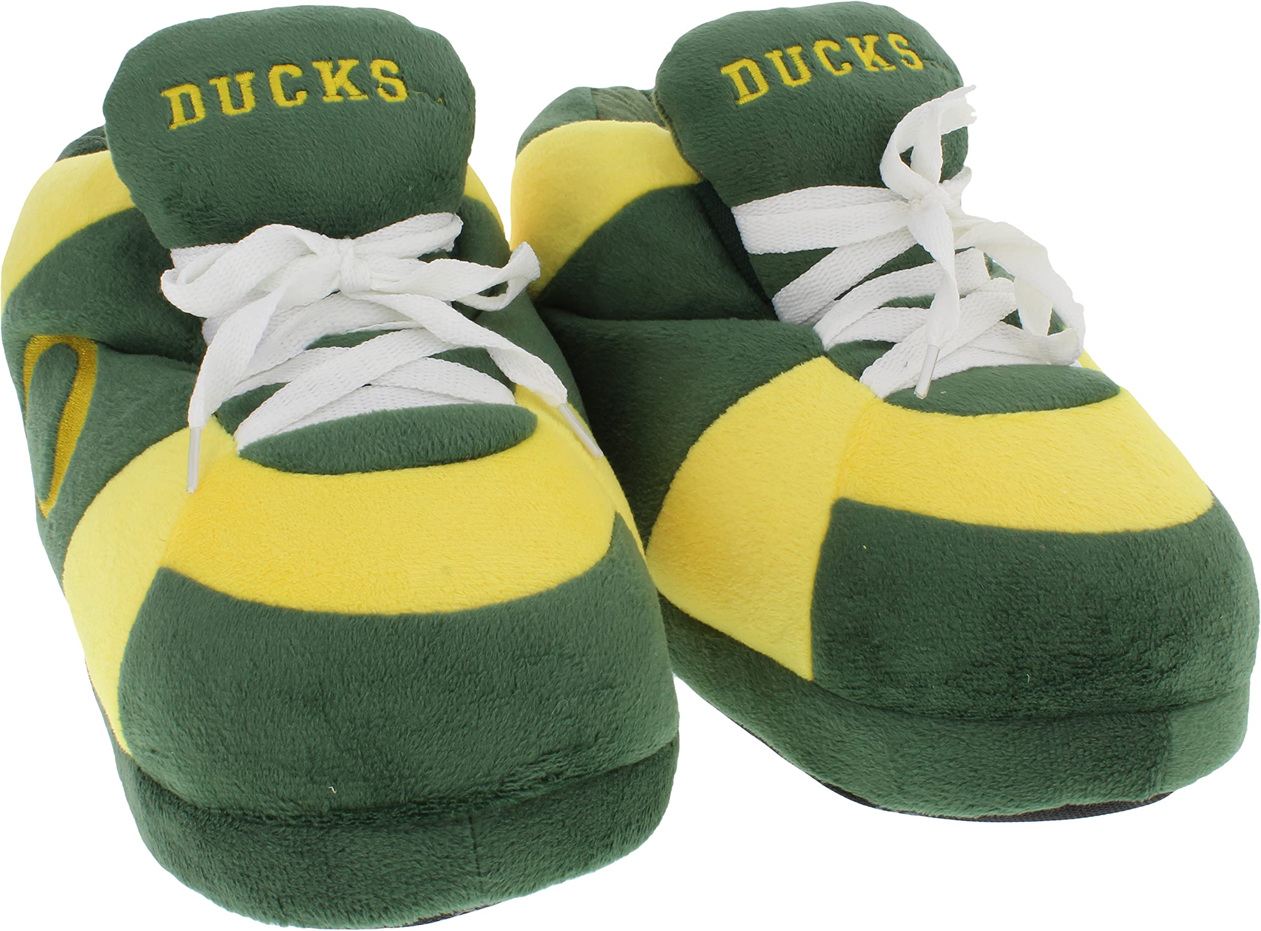 Comfy Feet Unisex Sneaker Slipper, Oregon Ducks,13-14 Women12-14 Men