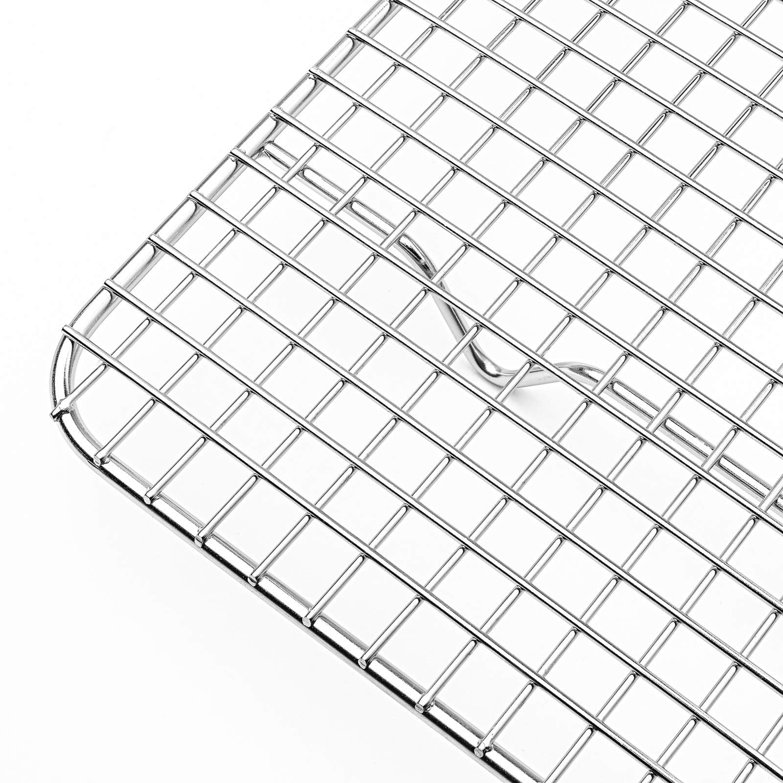 Last Confection Stainless Steel Baking & Cooling Rack - 10'' X 15'' - Cookie Baker'S Oven Sheet Pan Wire Rack