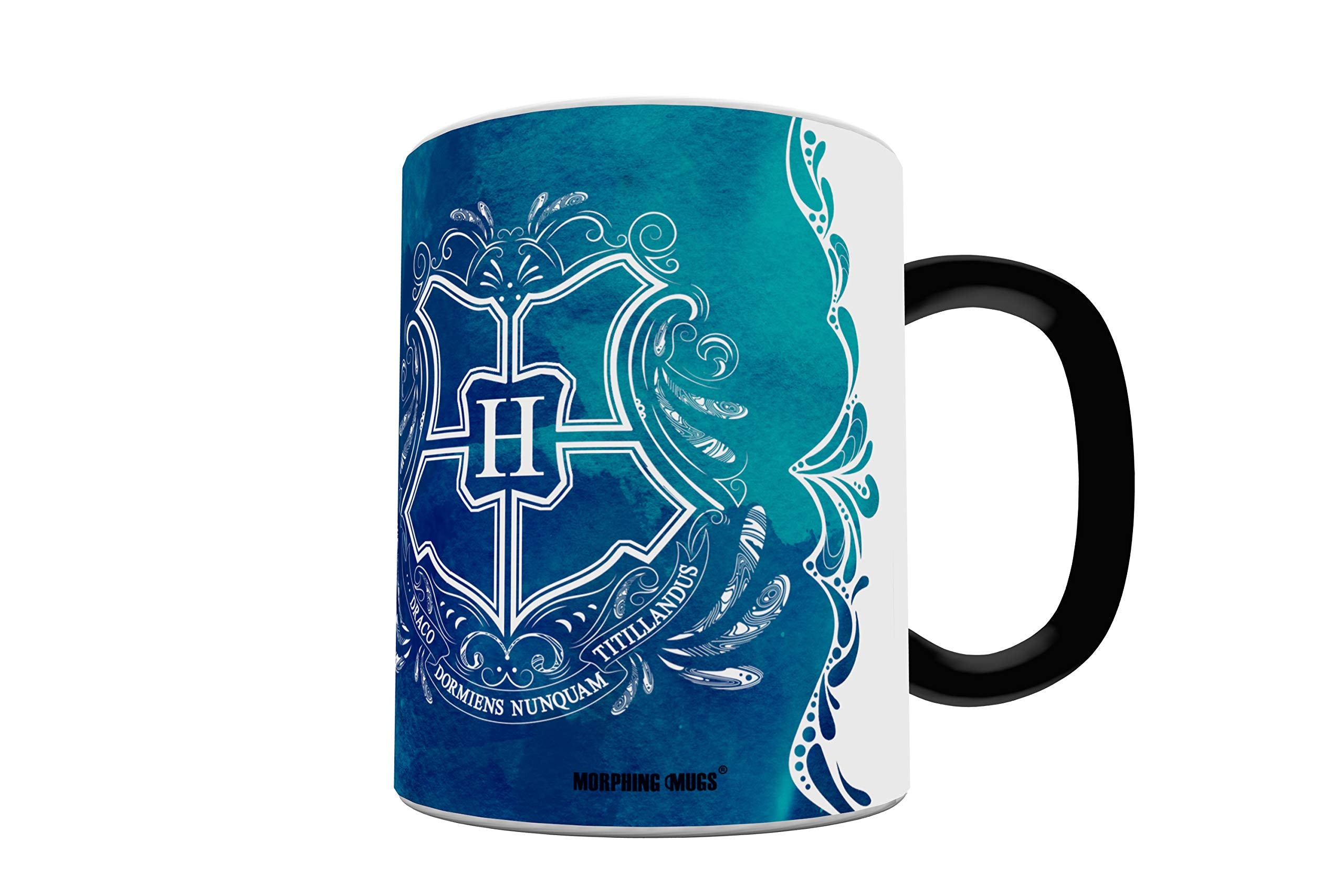 Morphing Mugs Harry Potter - Ravenclaw - Aguamenti - One 11 oz Color Changing Heat Sensitive Ceramic Mug - Image Revealed When H