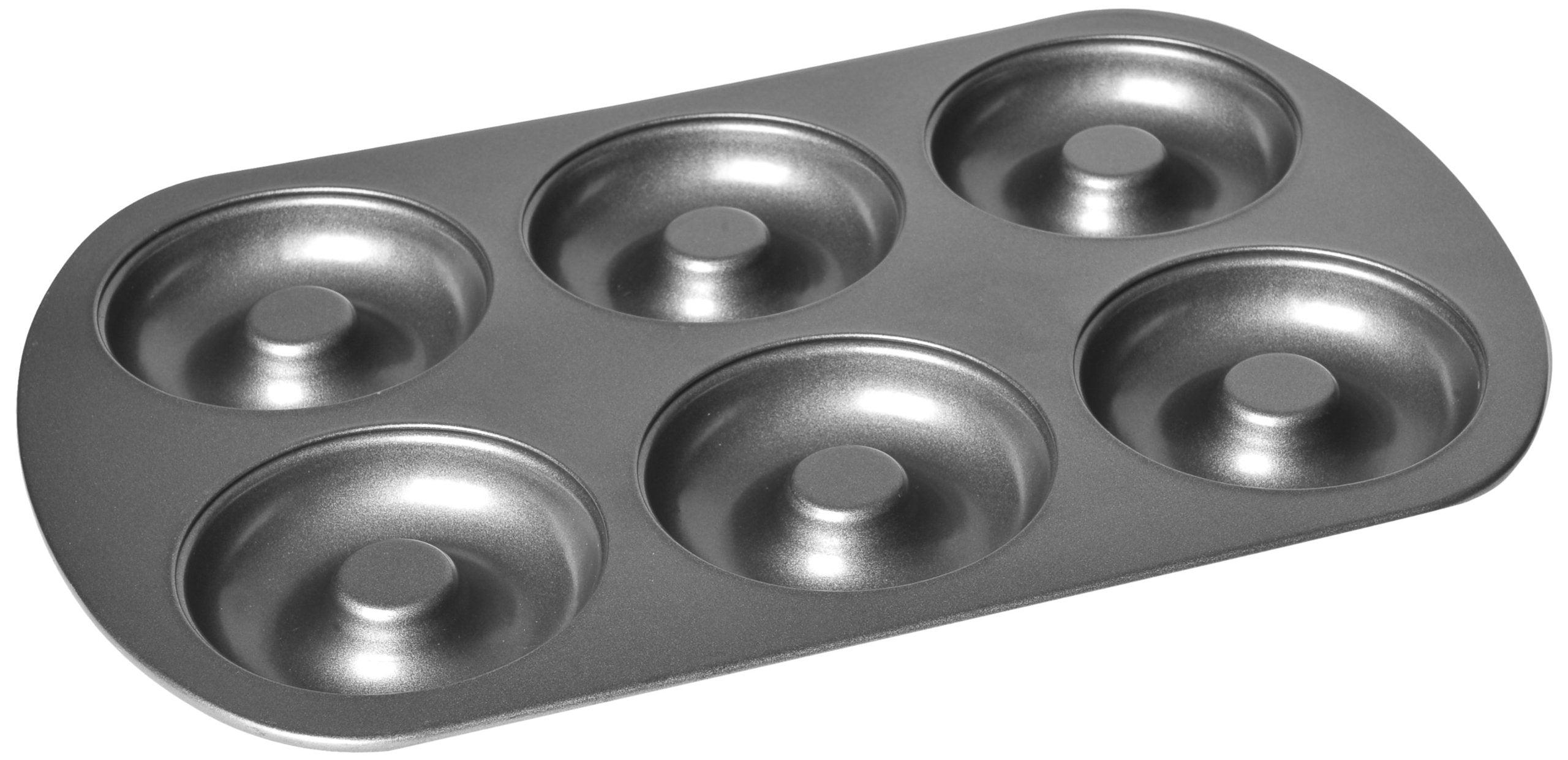Chloe'S Kitchen 6-Cavity Doughnut Pan, Non-Stick