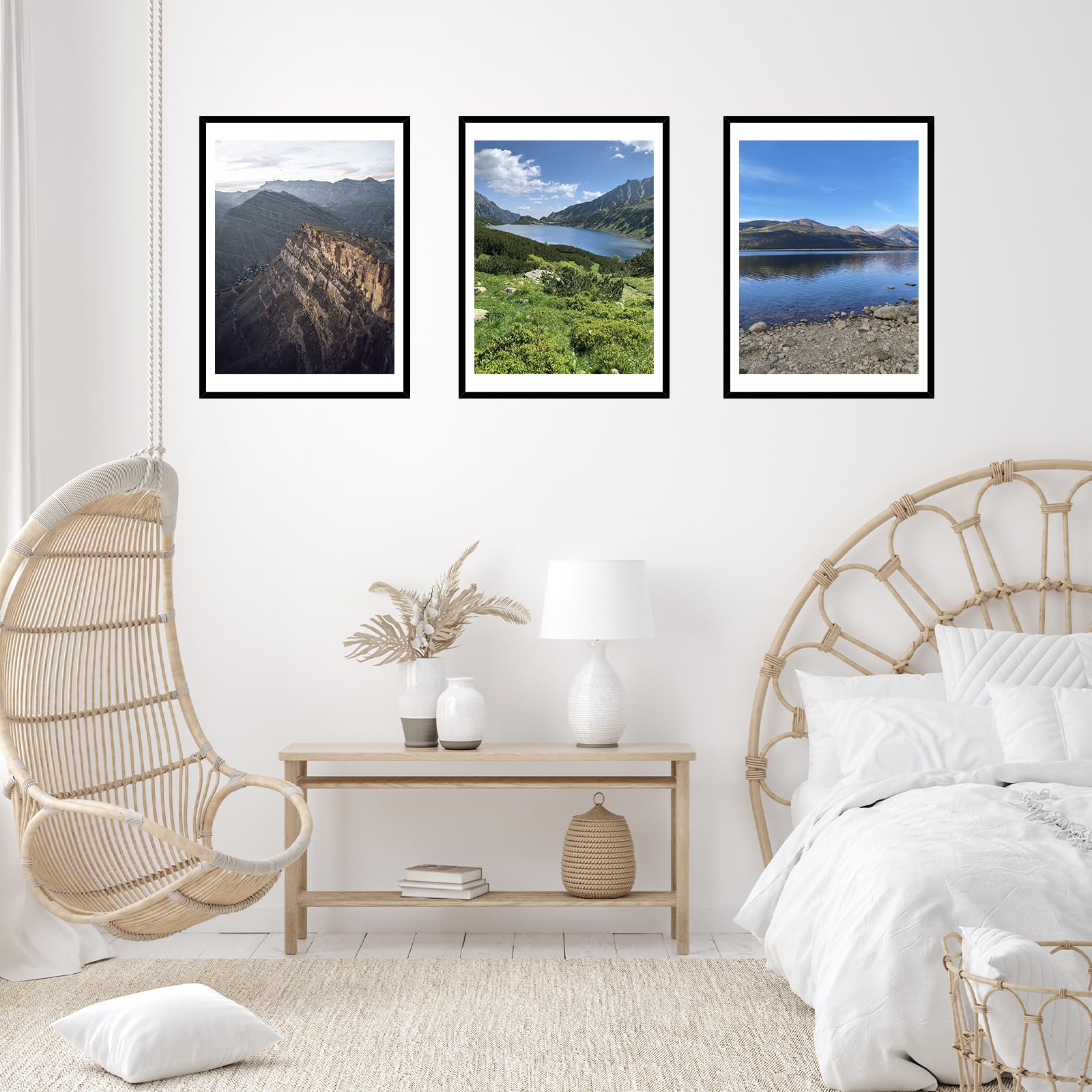 JCJMY 19.7x27.6 Puzzles Frame for 50x70 cm Puzzle Poster Photo Picture, Display 18x24 with Mat or 19.7 x 27.6 without, Wall Hang