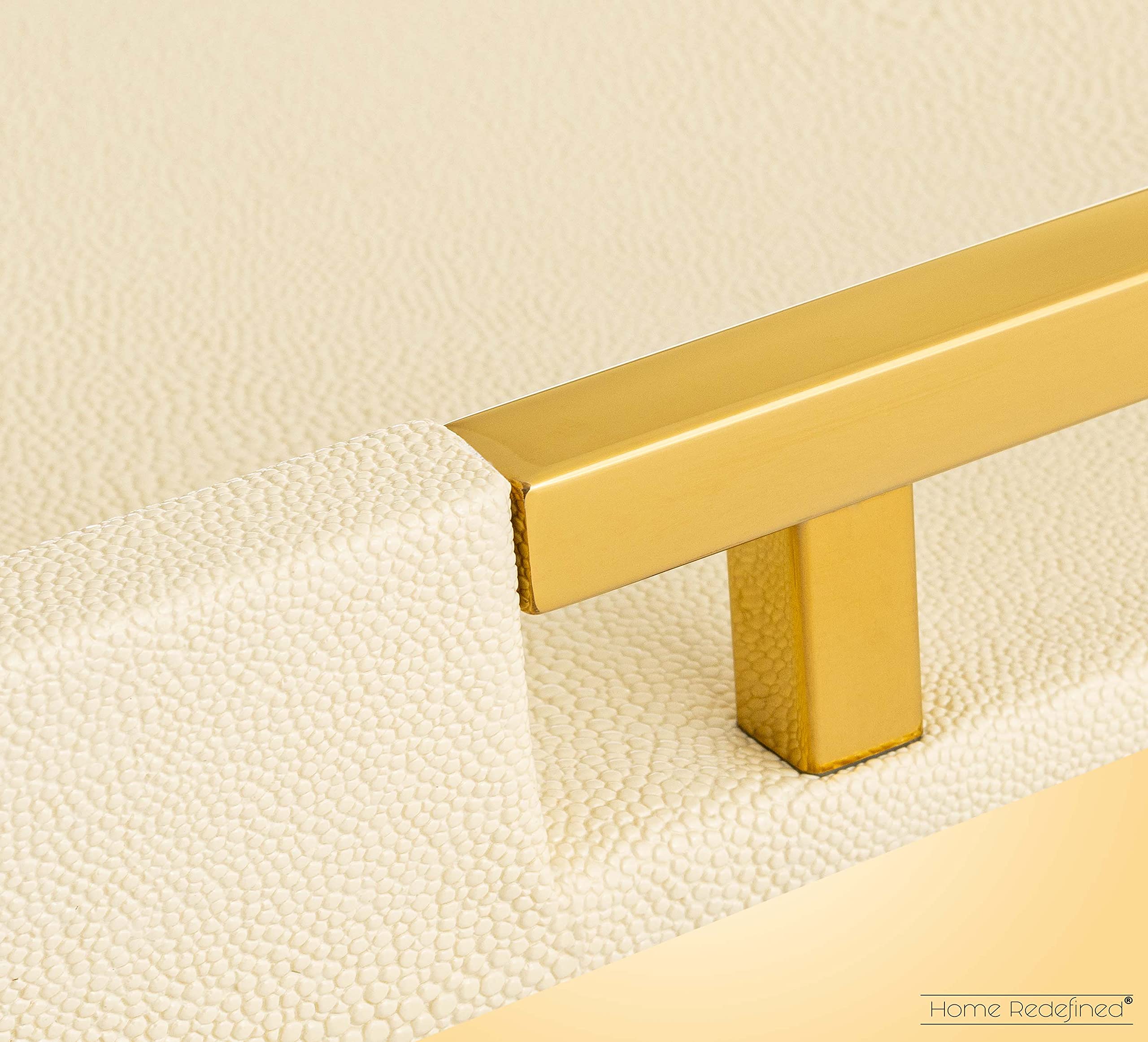 Modern Elegant 18''X12'' Rectangle Cream Glossy Shagreen Decorative Ottoman Coffee Table Perfume Living Room Kitchen Serving Tra