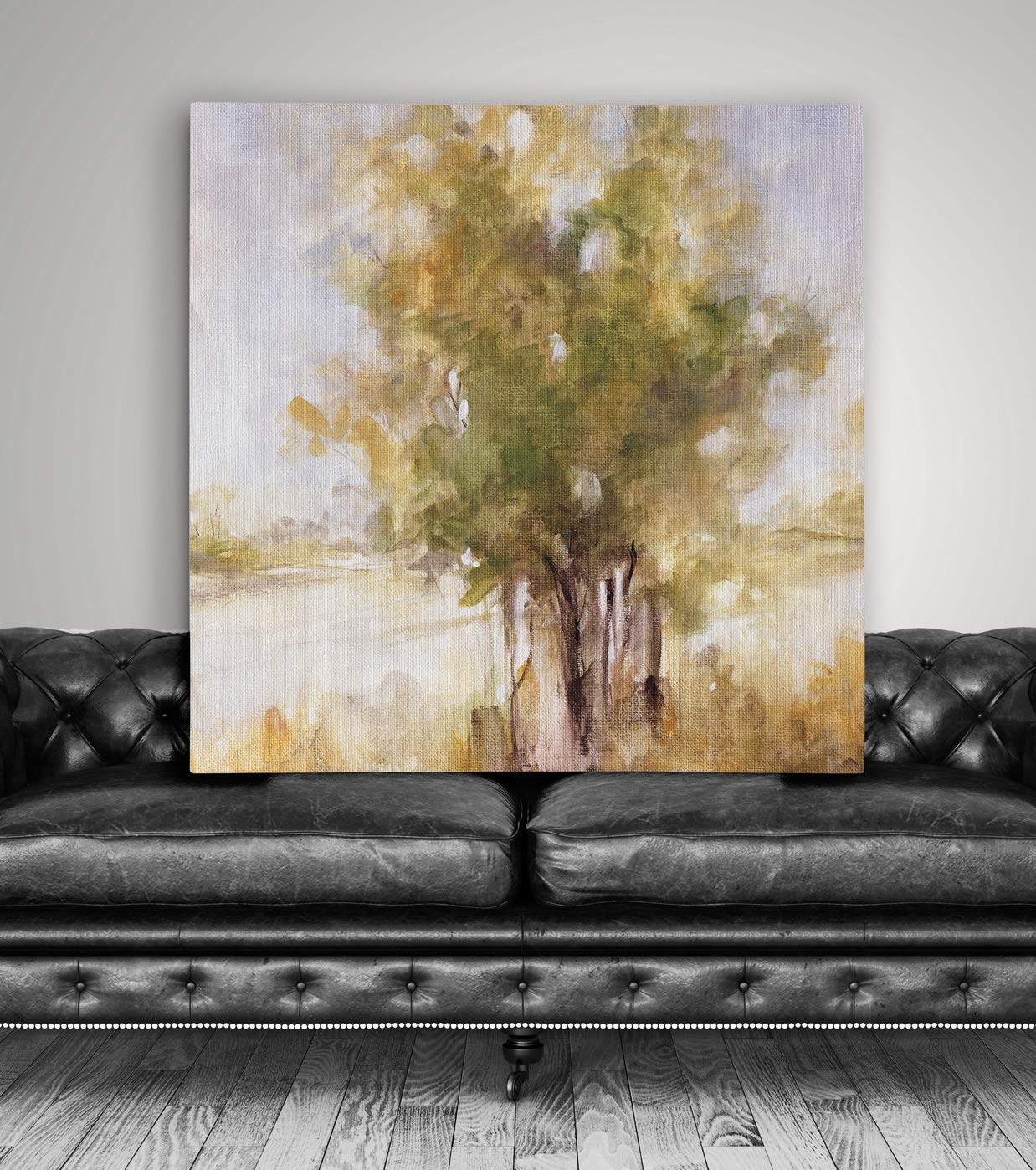 Wexford Home Soft Spring Gallery Wrapped Canvas Wall Art, 40X40