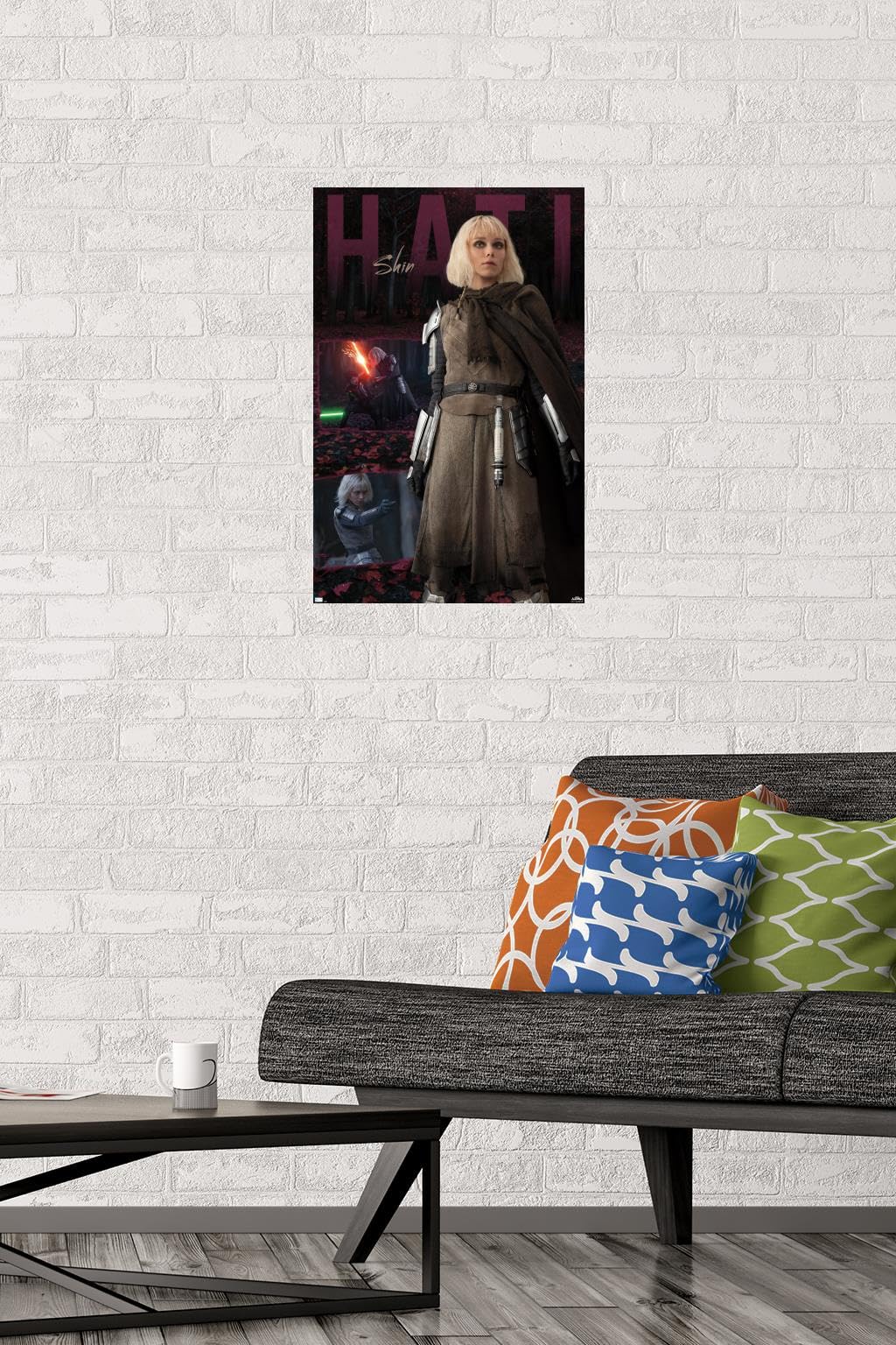 Trends International Star Wars: Ahsoka - Shin Hati Wall Poster, 14.72'' X 22.37'', Premium Unframed Version