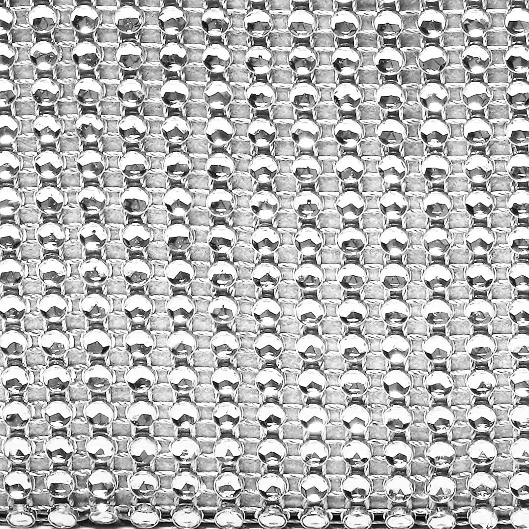 Occasions Bling Wedding Cake Stand (Holds 150 Lbs) Cupcake Base, Decorative Centerpiece For Parties (12'' Round, Silver)