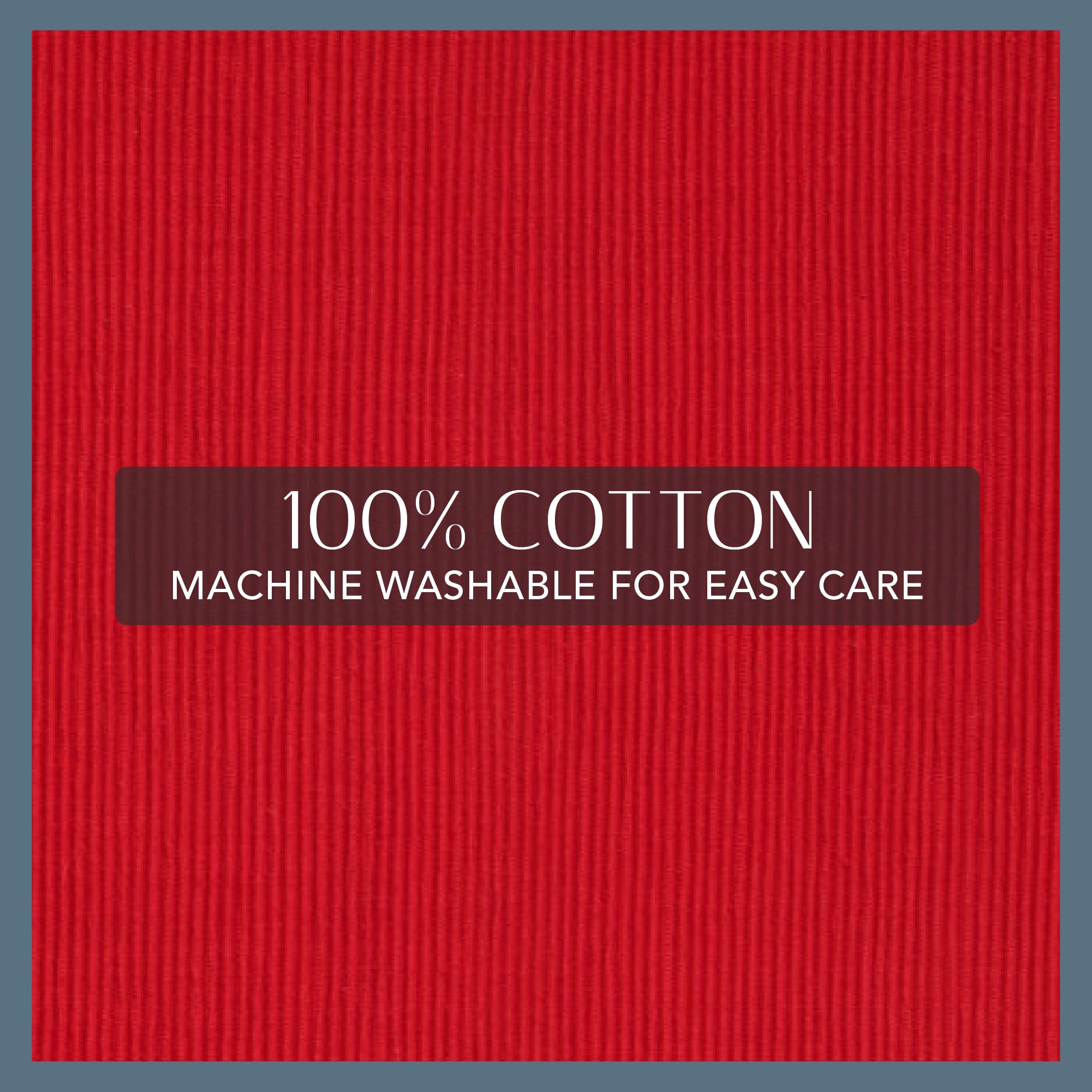 Elrene Home Fashions Holiday Sentiments Fabric Placemat And Napkin Value Set, Set Of 4 Napkins And 4 Placemats, 13 X 19 Inches
