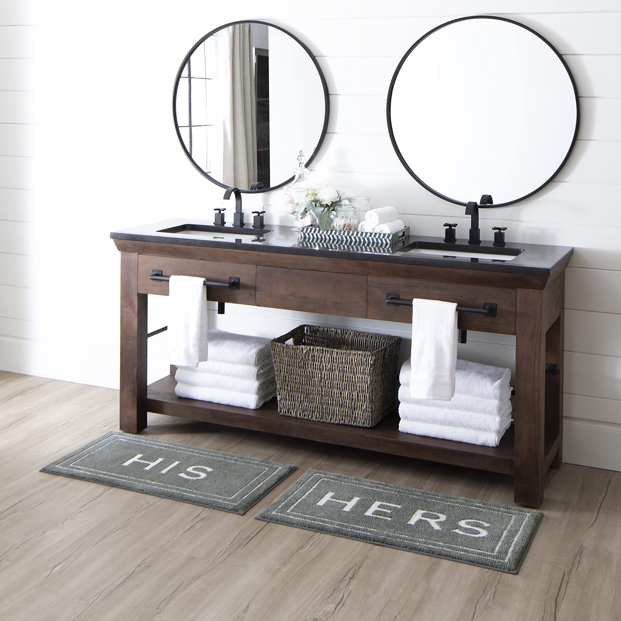 Mohawk Home His Pewter 2' X 3' 4'' Bath Mat