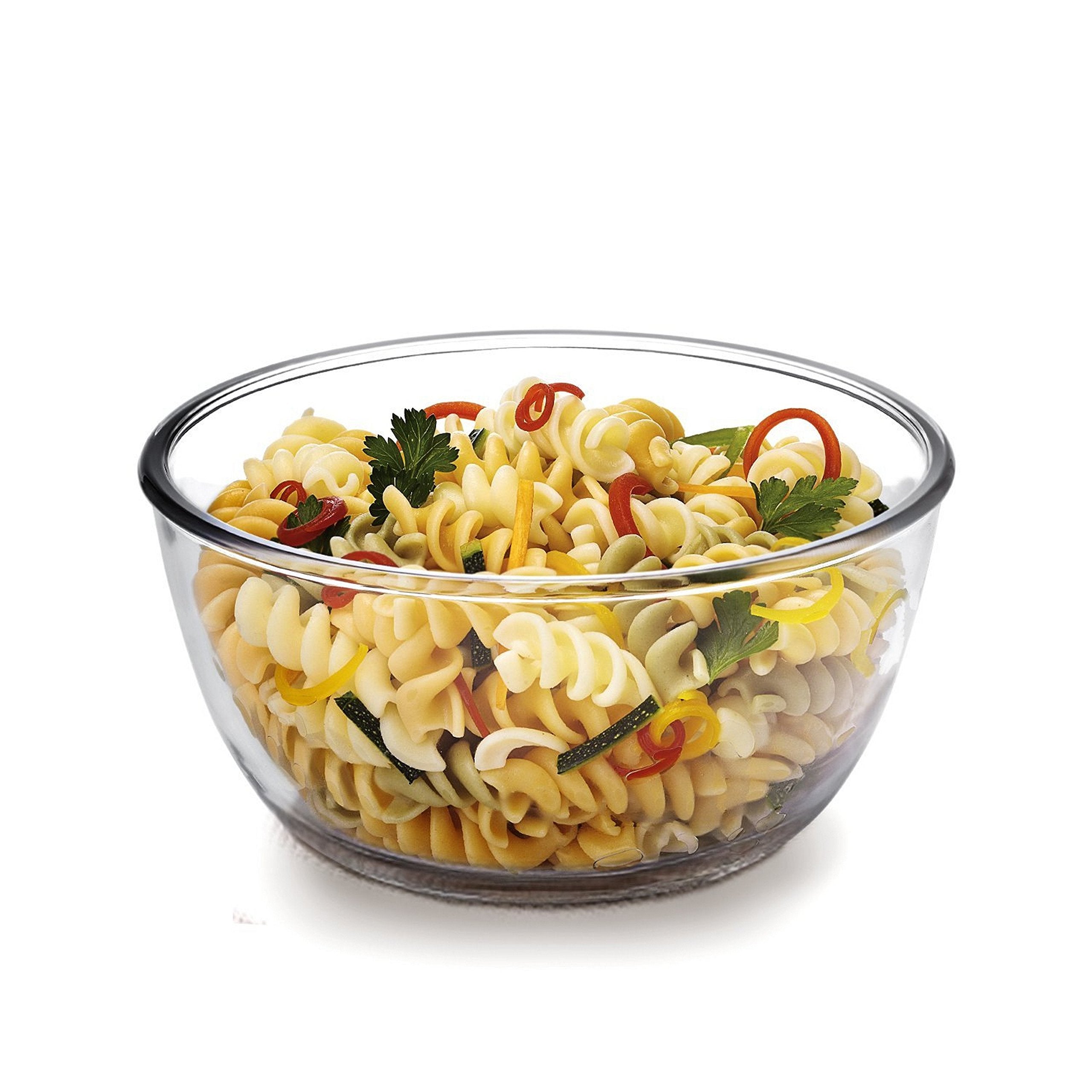 Cello Ornella Glass Mixing Bowl Without Lid, 500Ml, Clear