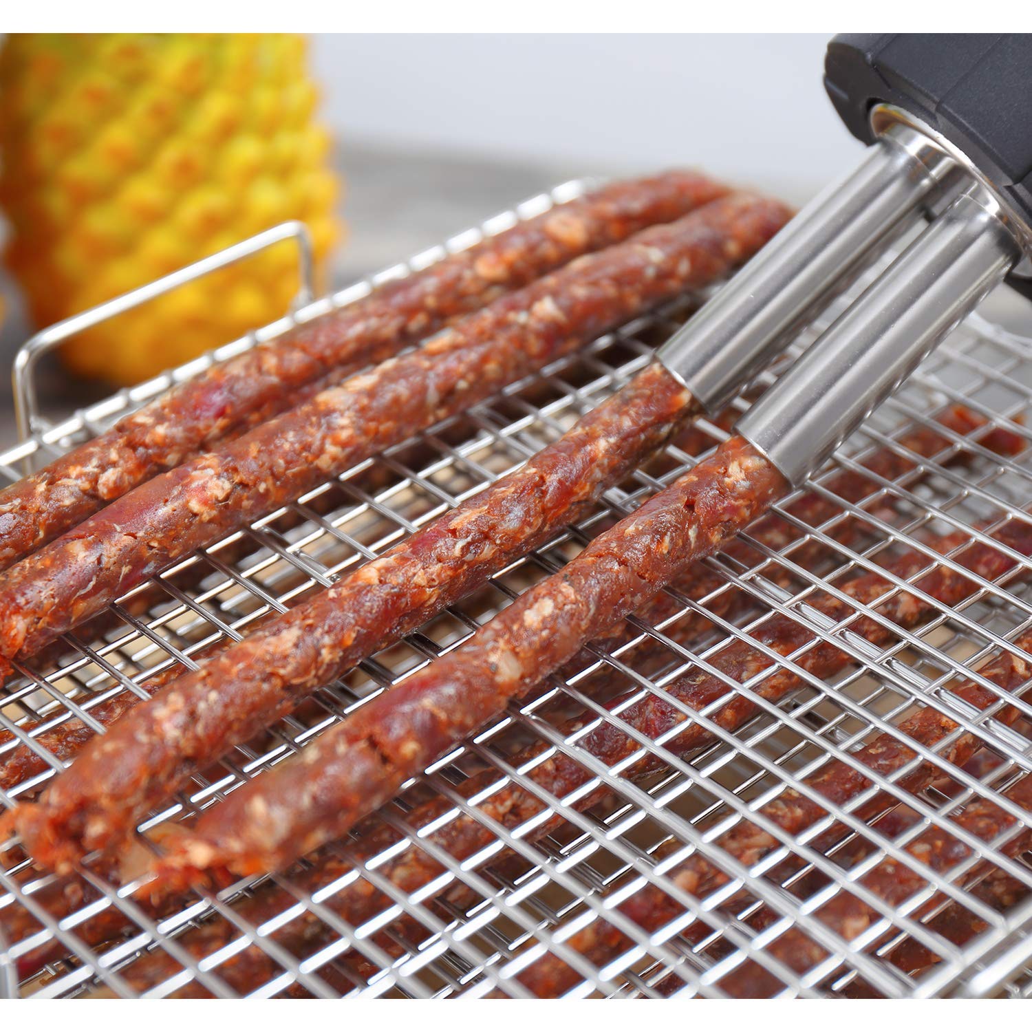 Geesta Dehydrator Rack Stainless Steel Stand Compatible with Ninja Foodi AG300  AG300C  AG301  AG301C  AG302  AG400  IG301A Ninja Foodi Grill Accessories