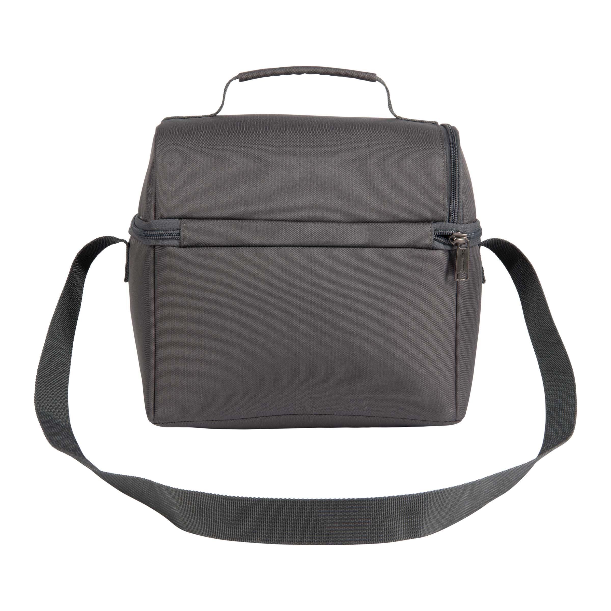 Carhartt Camping Cooler, Worksite Lunchbox, Soft Shell Lunch Bag for Construction Sites, Work and Everyday Use, Gray