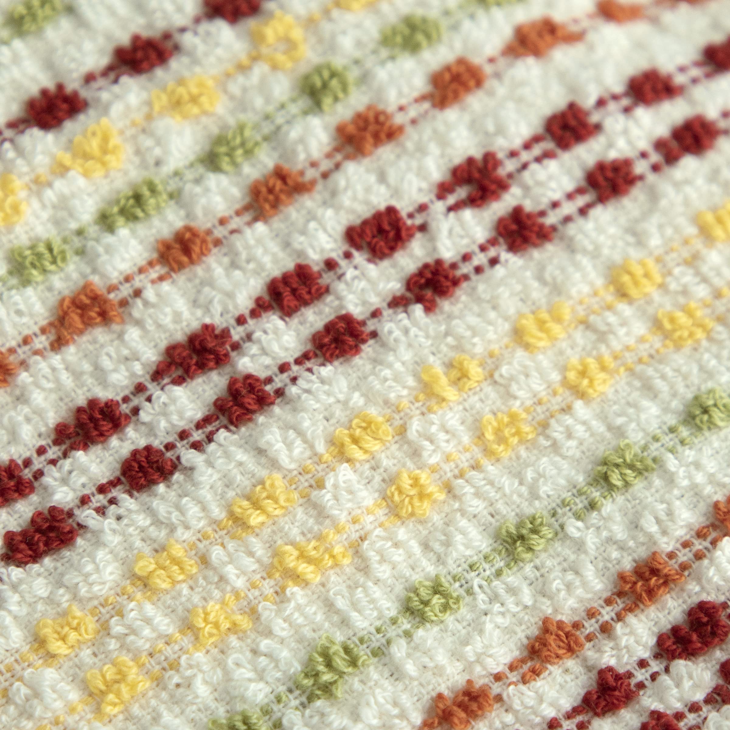 Ritz Pebble Bar Mop Cloth, Fall Color, 6 Piece Set