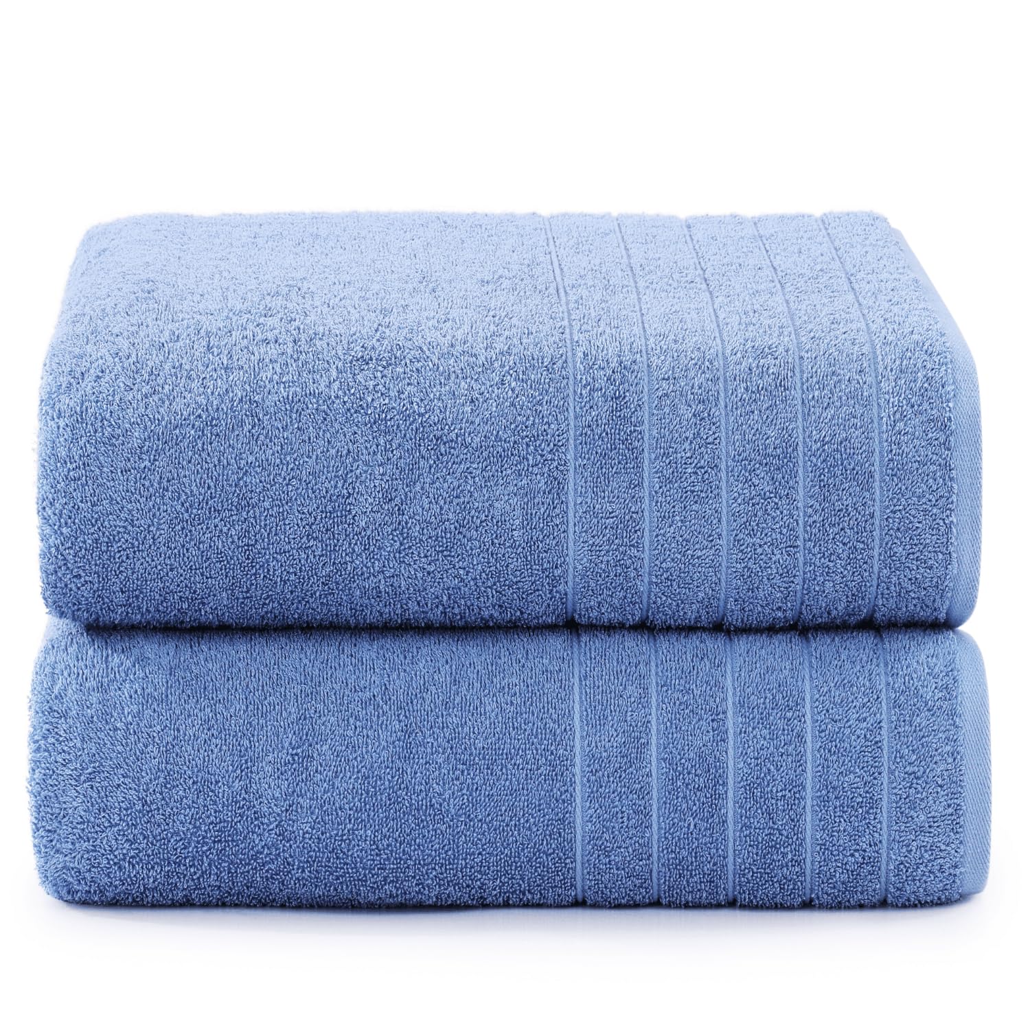 Casa Platino Bath Towel Sets 2 Pack, Large Bath Towel Set(30''X 60''), 100% Ring Spun Cotton Towels Set, Absorbent Towel Sets, Q