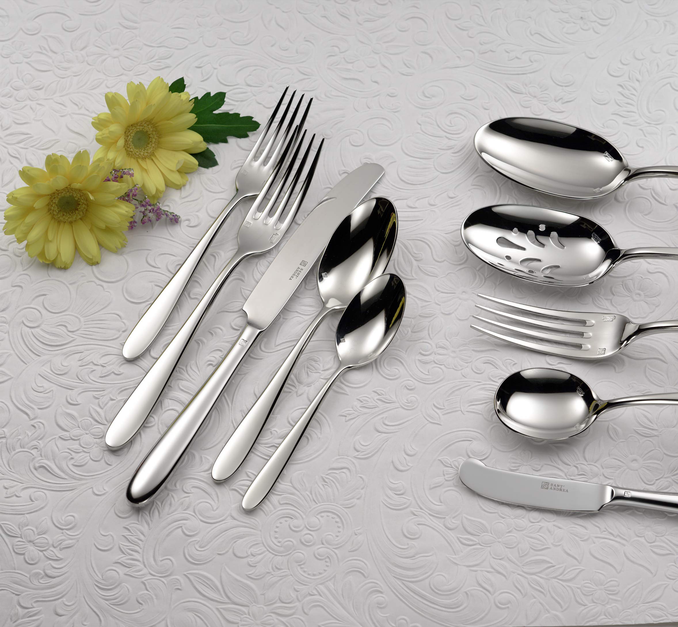 Oneida Foodservice B023Fdif Mascagni Ii Table Forks, 18/0 Stainless Steel, Set Of 12