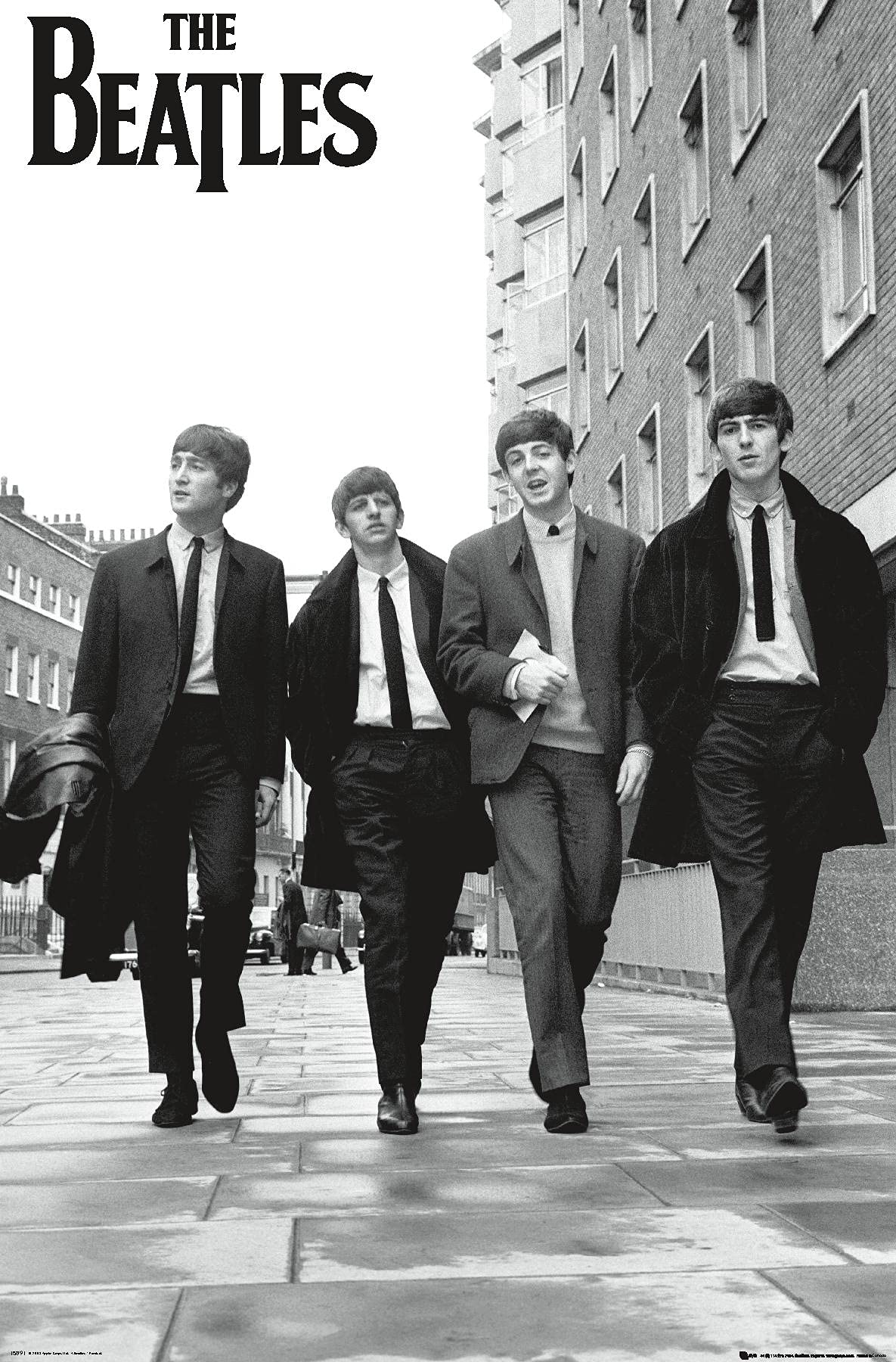 Trends International The Beatles - In London Wall Poster, 22.375'' X 34'', Premium Unframed Version