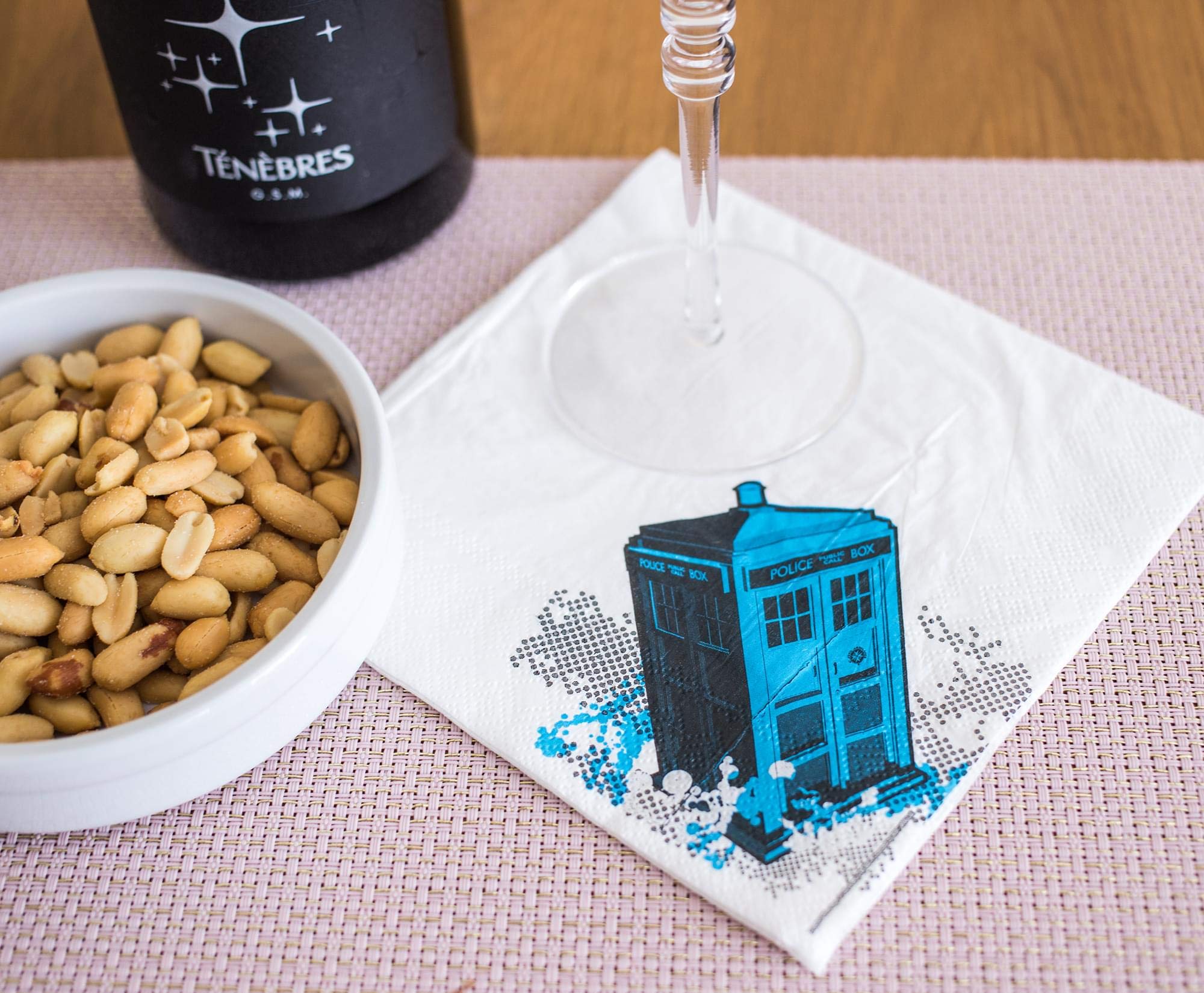Underground Toys Doctor Who Tardis Anthony Dry Napkin Set