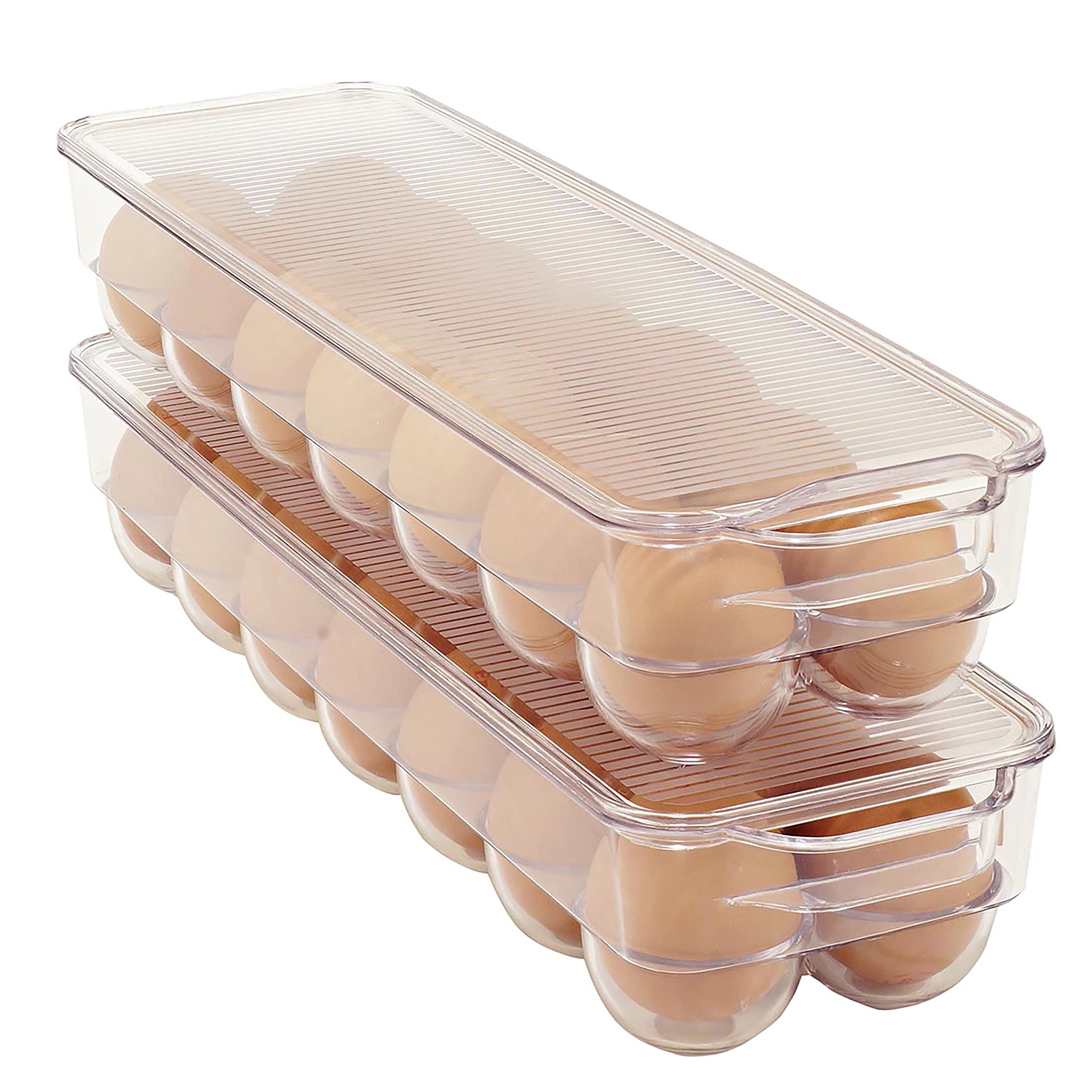 Kitchen Details 2 Pack Egg Crate, Clear
