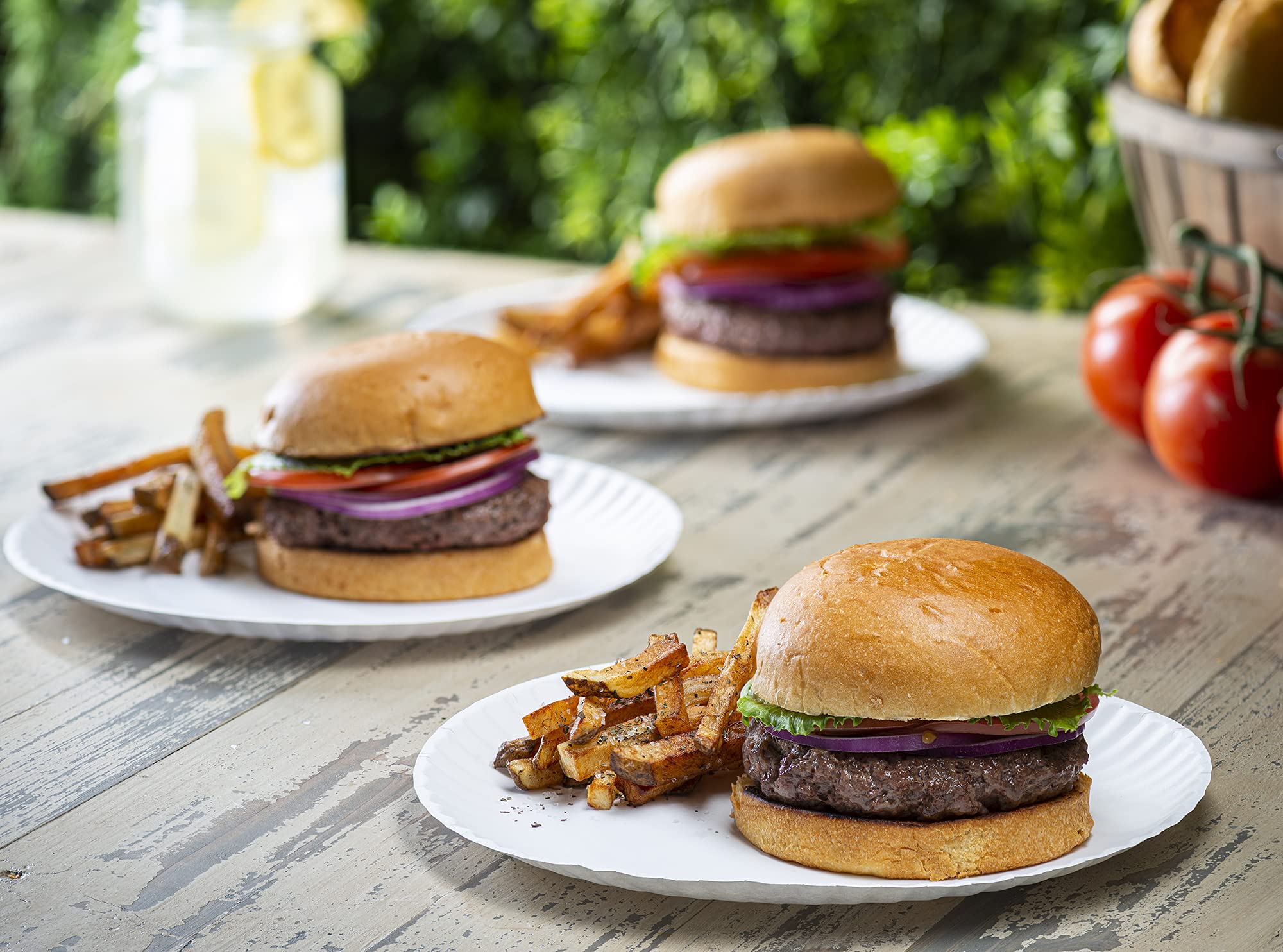 Comfy Package Gusto [9 Inch - 500 Pack] Disposable Paper Plates - Decorative Craft Paper Plates - Large (Formerly