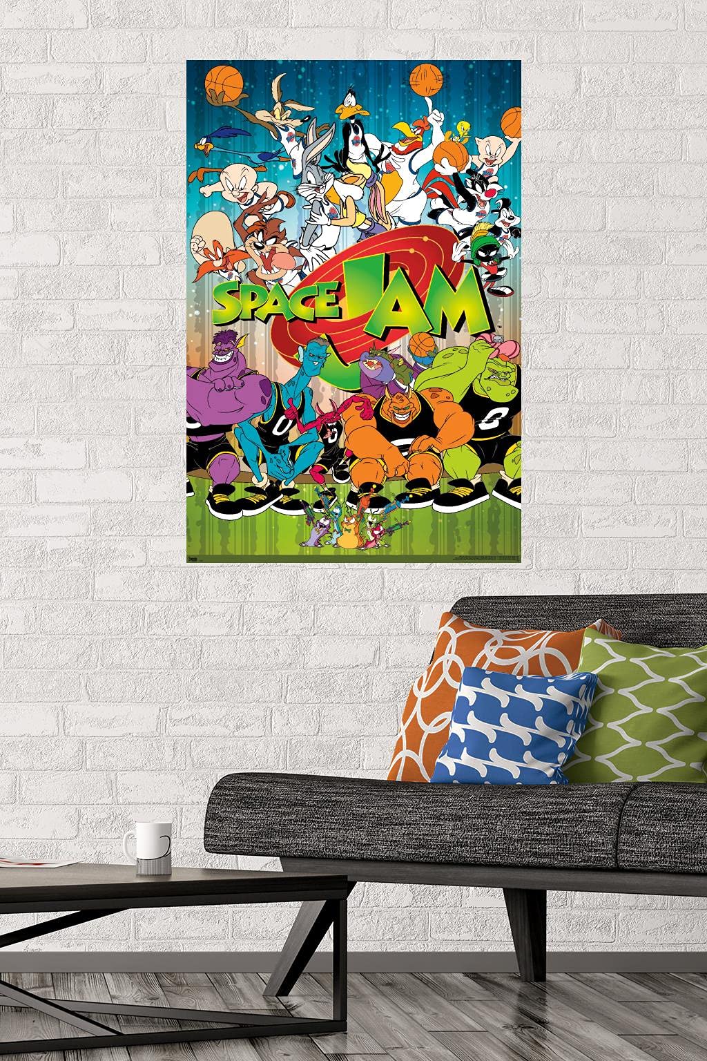 Trends International Looney Tunes: Space Jam - Classic Wall Poster, 22.375'' X 34'', Unframed Version
