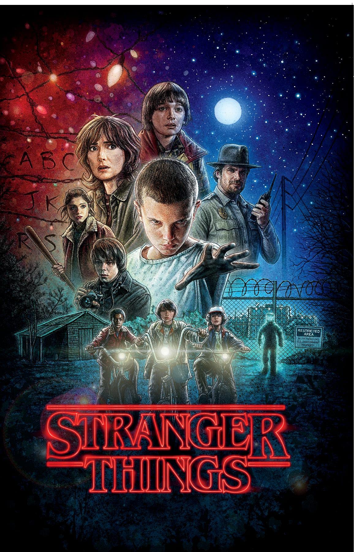 Trends International Netflix Stranger Things - One Sheet Wall Poster, 22.375'' X 34'', Premium Unframed
