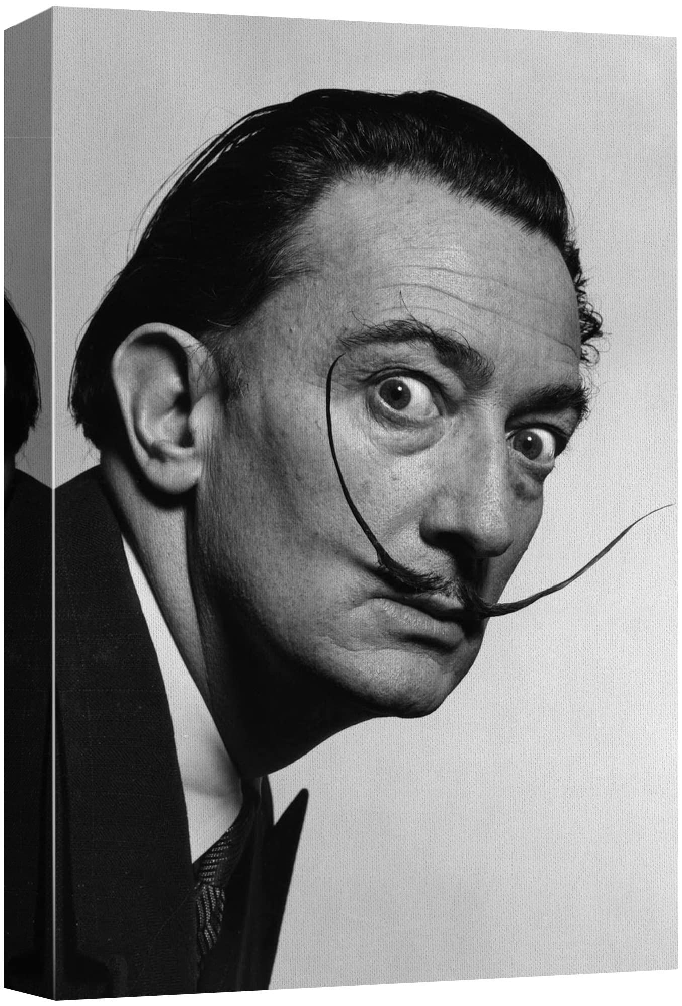 Wall26 Canvas Print Wall Art Famous Spanish Master Artist Salvador Dali Mustache Historic Classic Photography Realism Traditiona