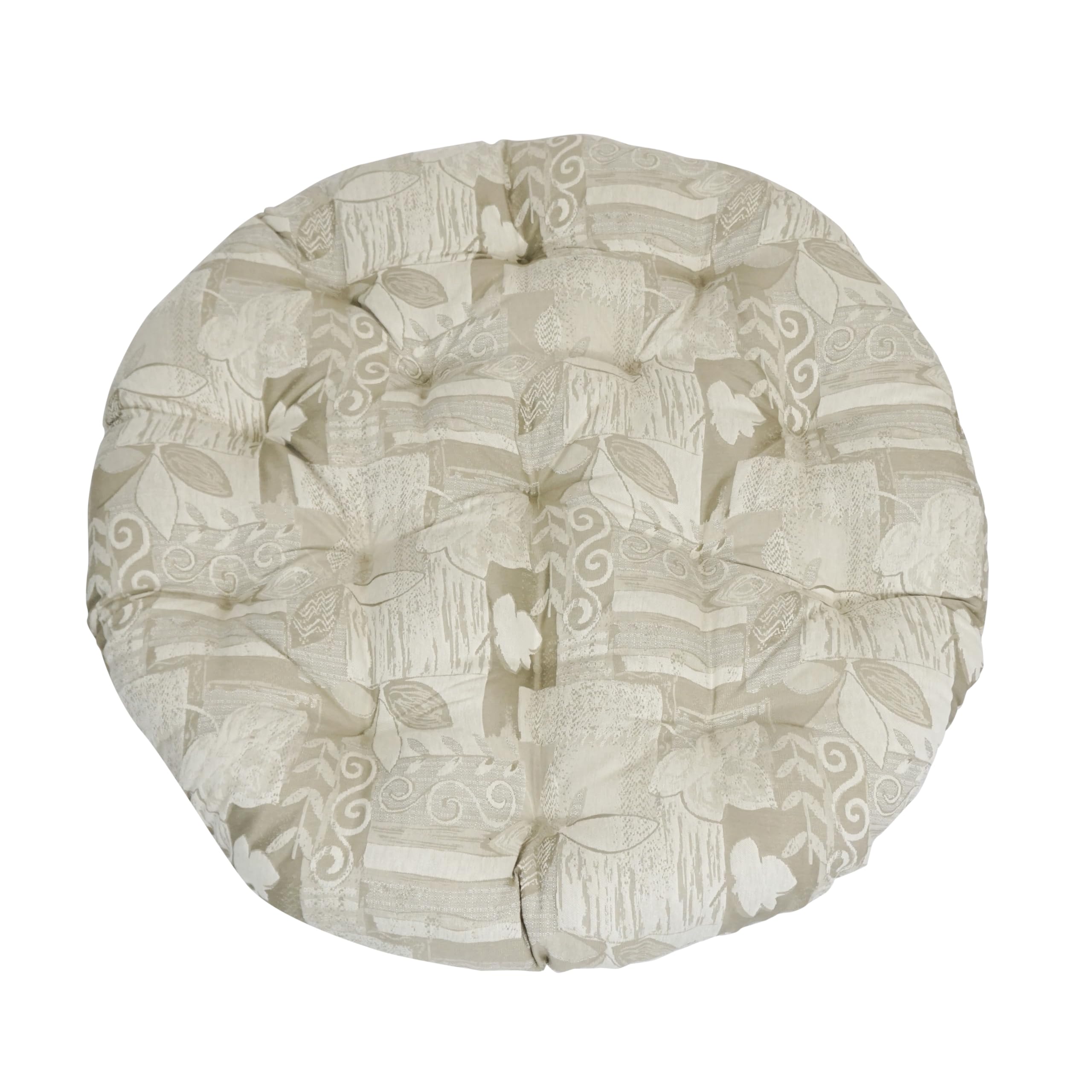 Blazing Needles Tufted Double Papasan Cushion, 44 x 44, Pine Cabin